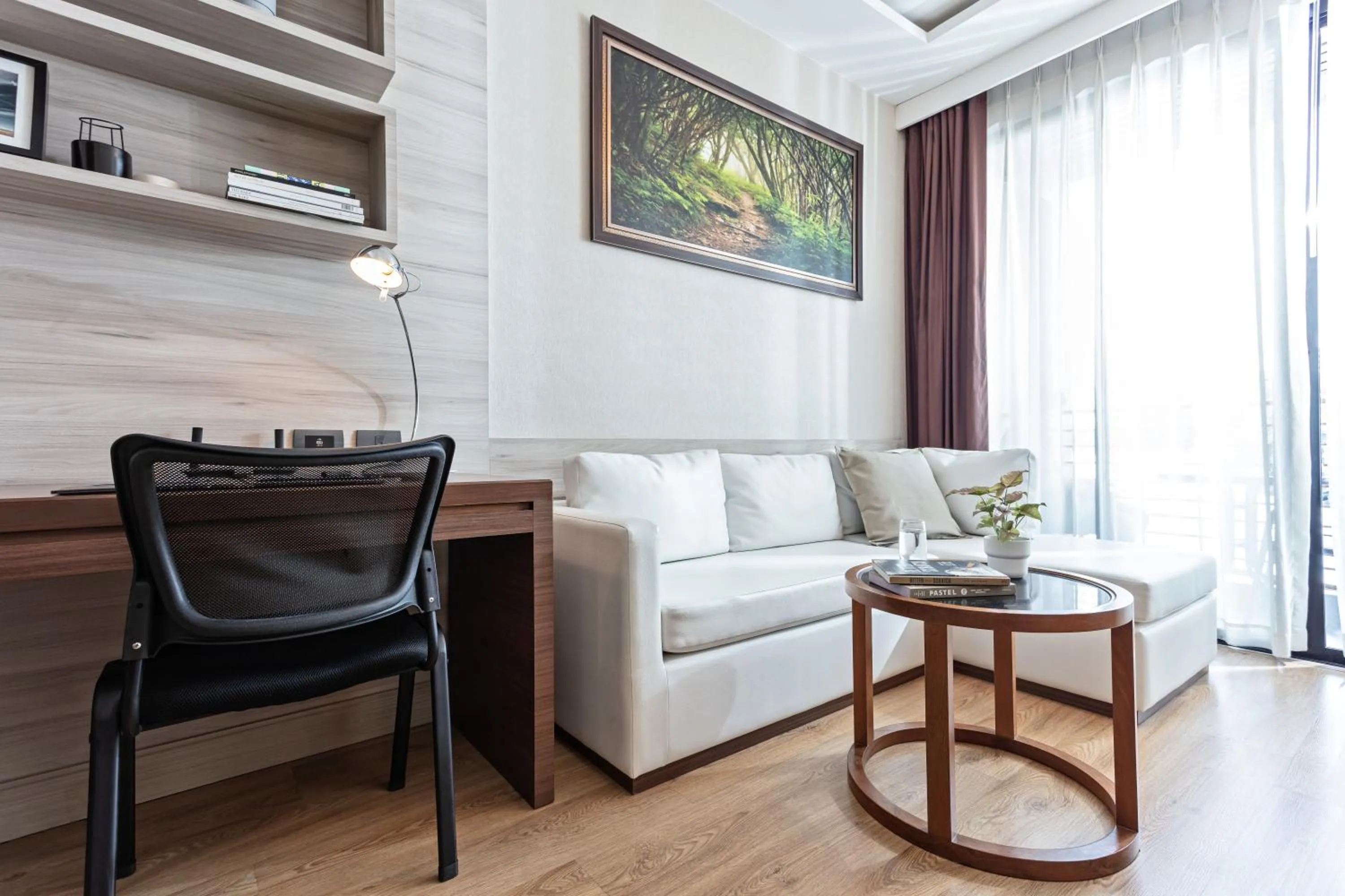 Living room in Adelphi Forty-Nine