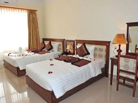 Bed in DUY TAN VINH Hotel