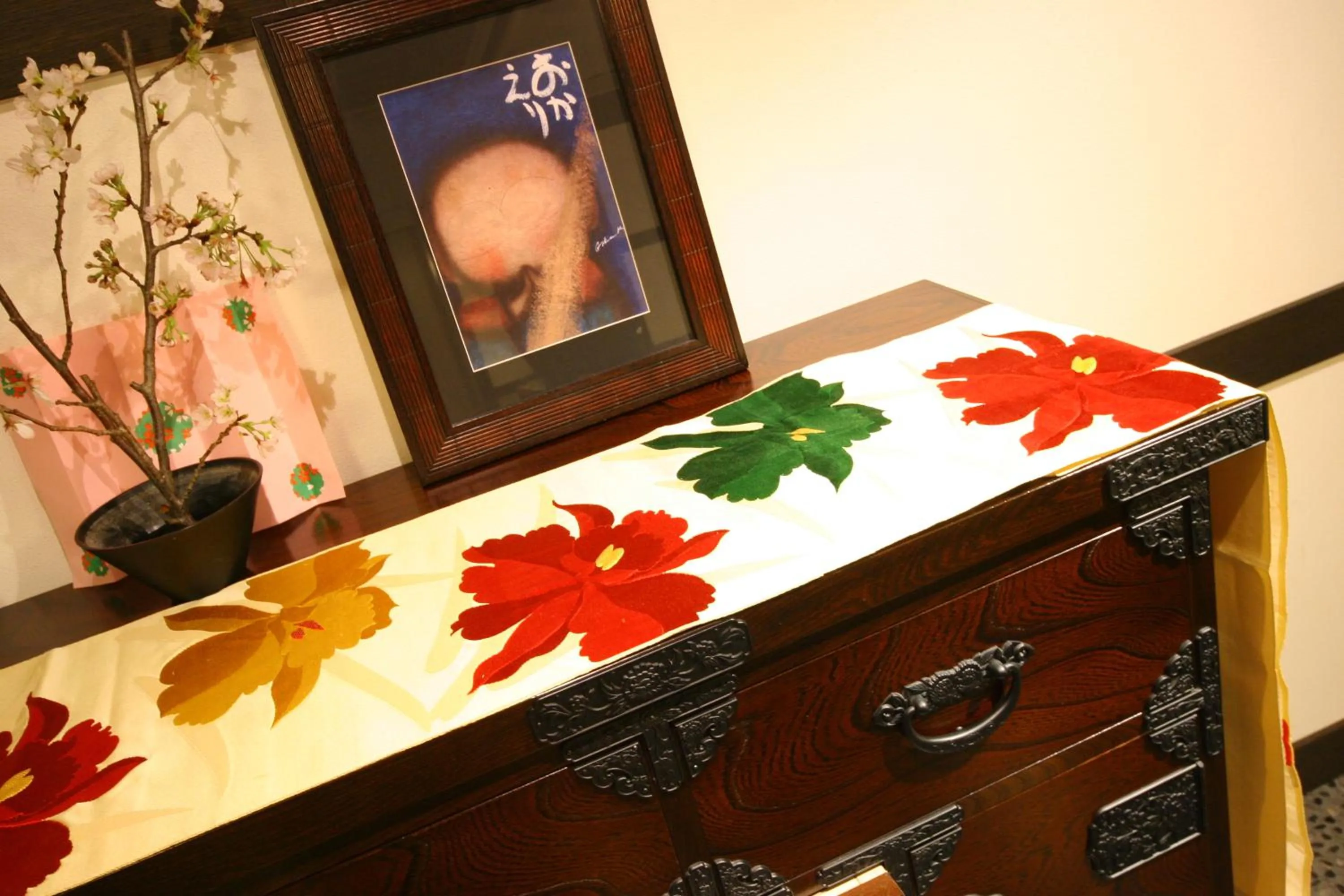 Decorative detail in Wasuki Tsukasakan