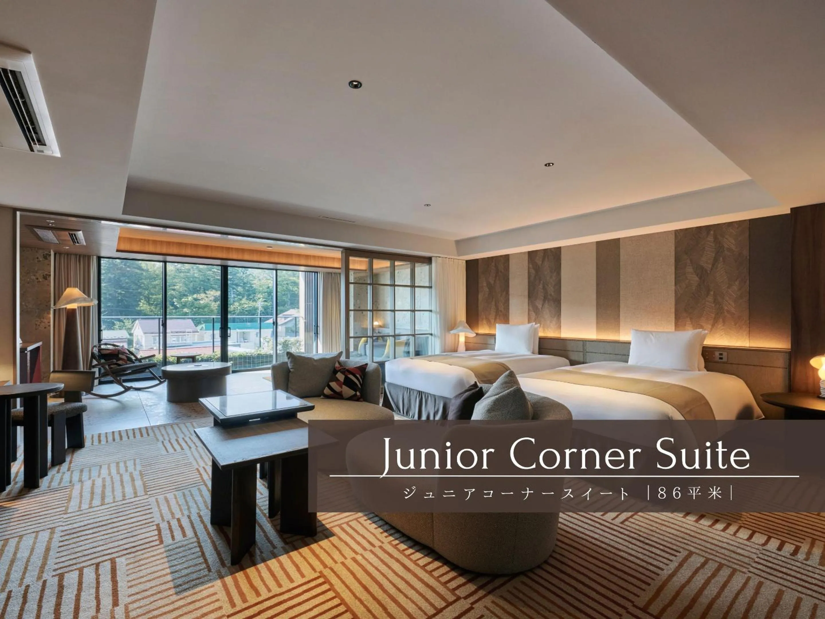 Photo of the whole room, Bed in Glamday Style Hotel & Resort Kyu-Karuizawa