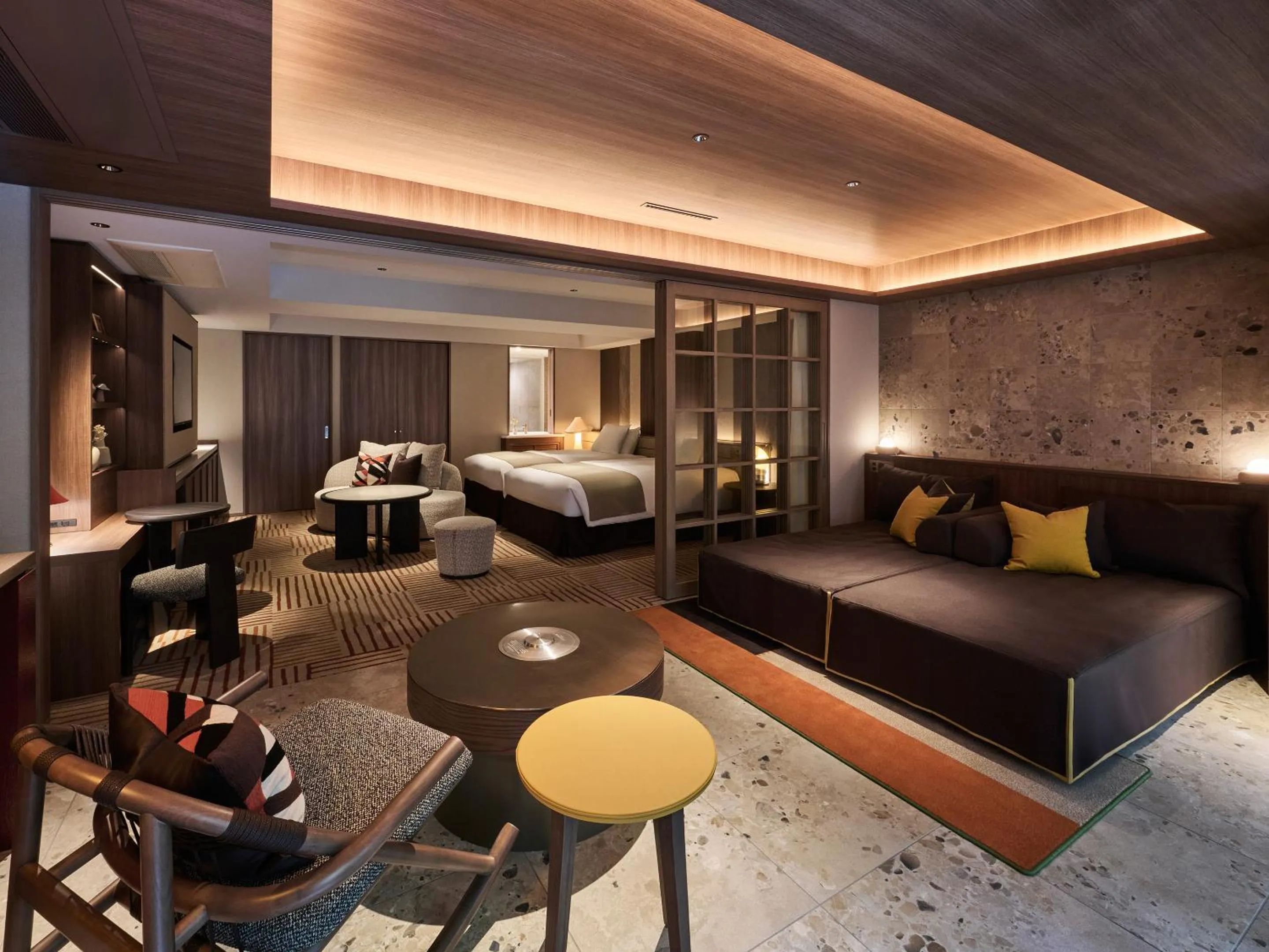 Photo of the whole room, Bed in Glamday Style Hotel & Resort Kyu-Karuizawa