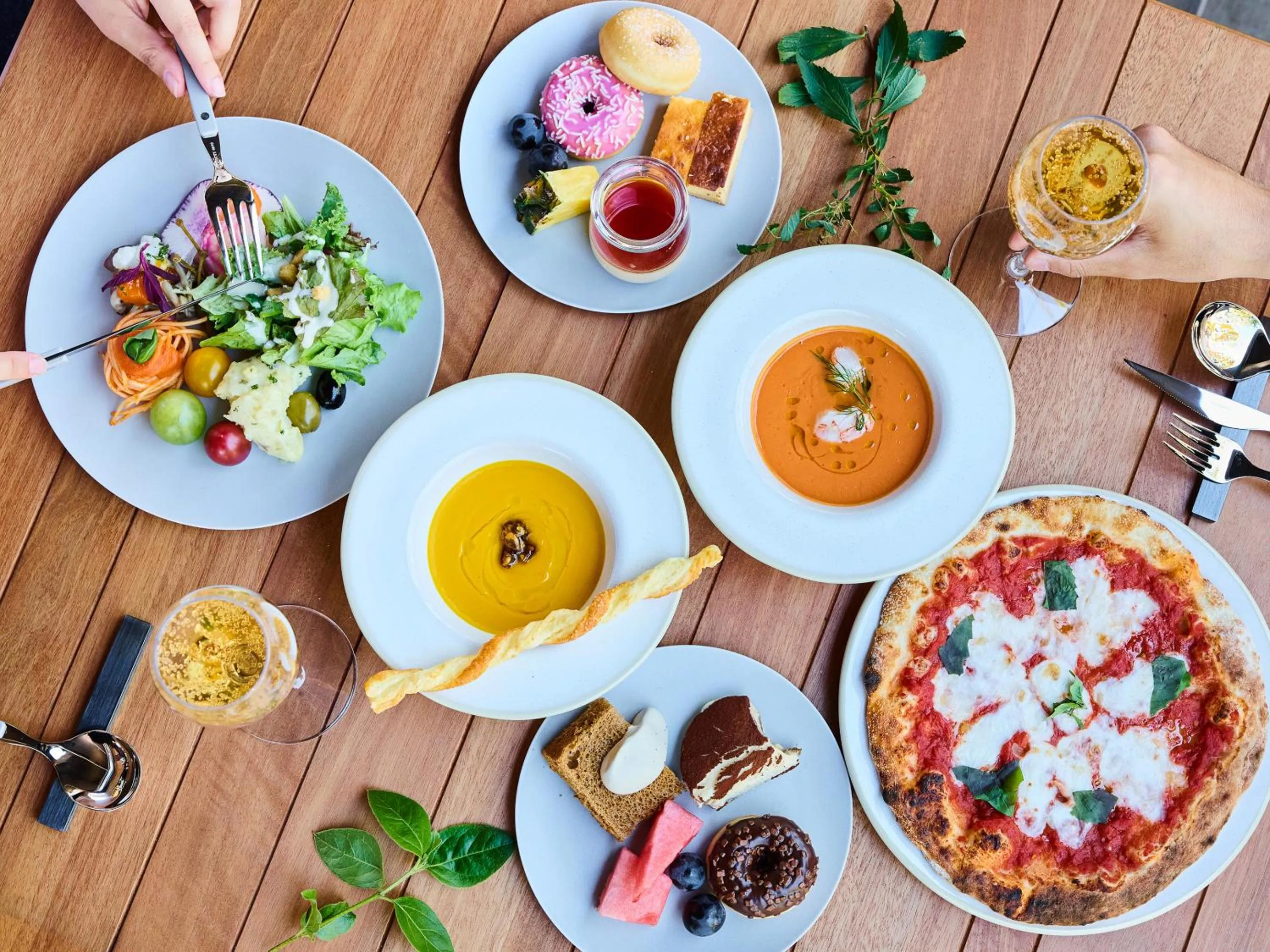 Breakfast in Glamday Style Hotel & Resort Kyu-Karuizawa