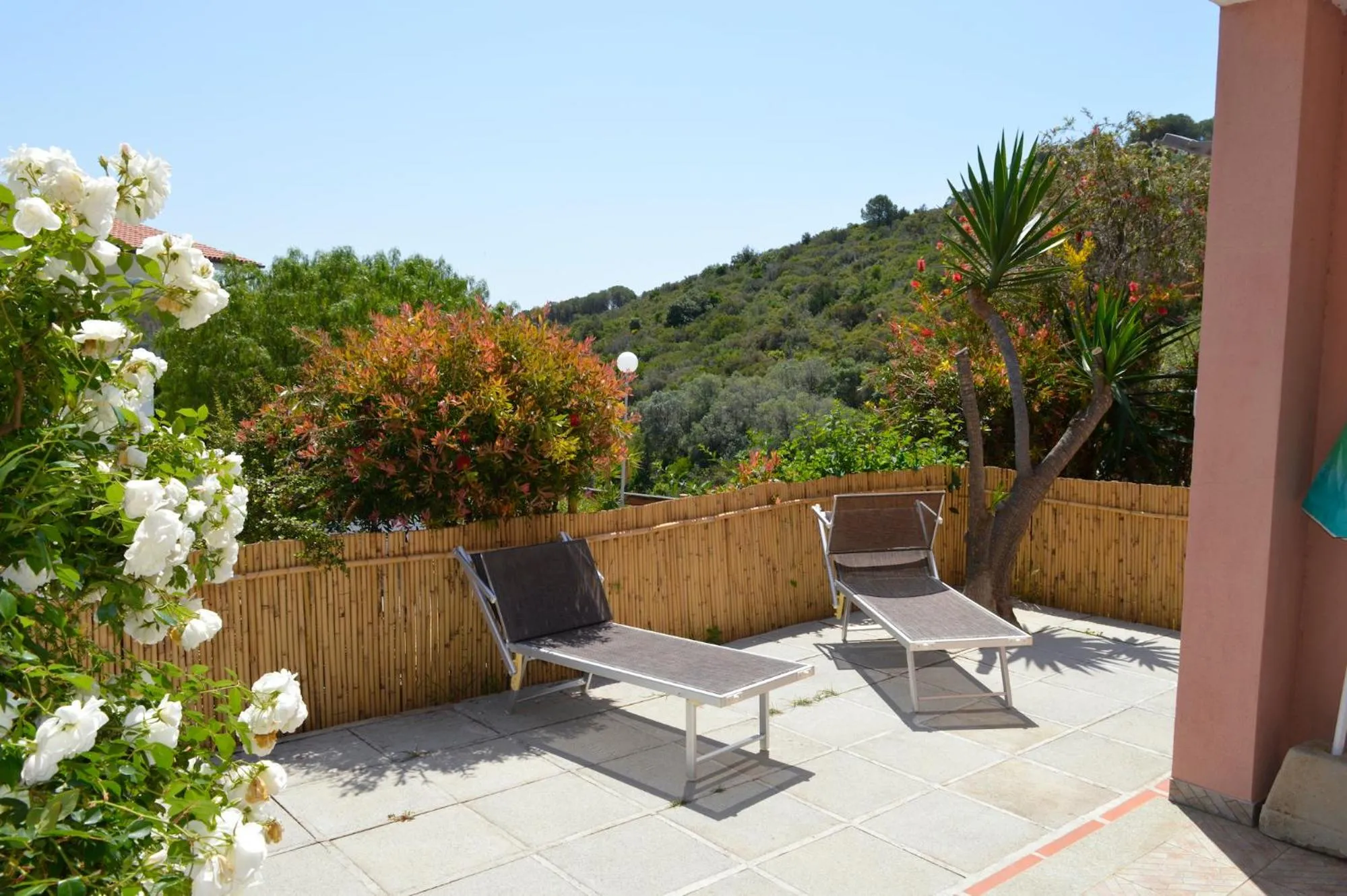 Garden in Hotel Anna