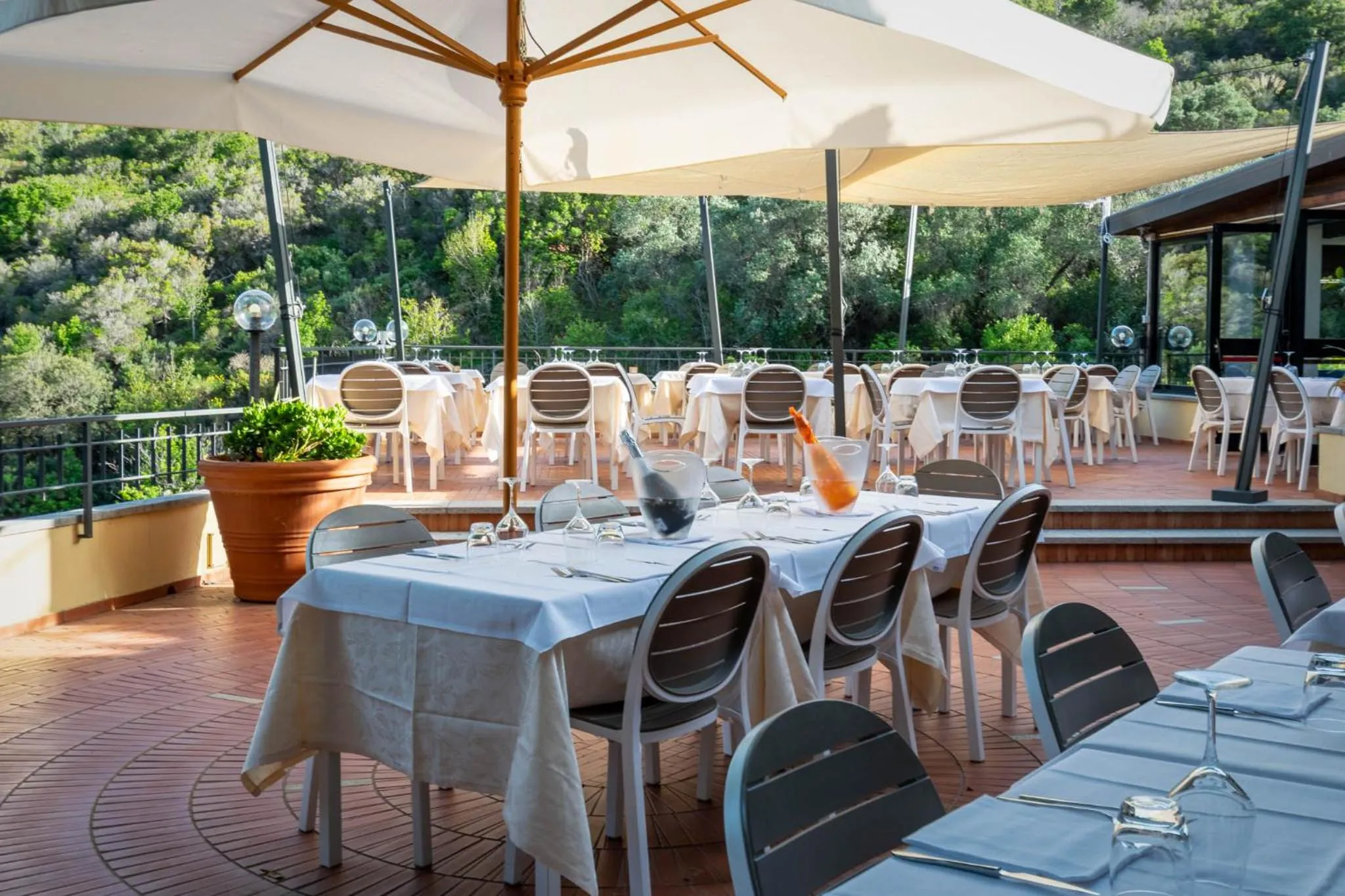 Restaurant/places to eat in Hotel Anna