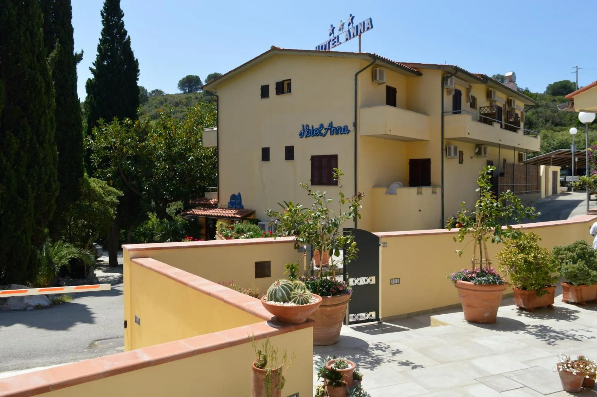 Property building in Hotel Anna