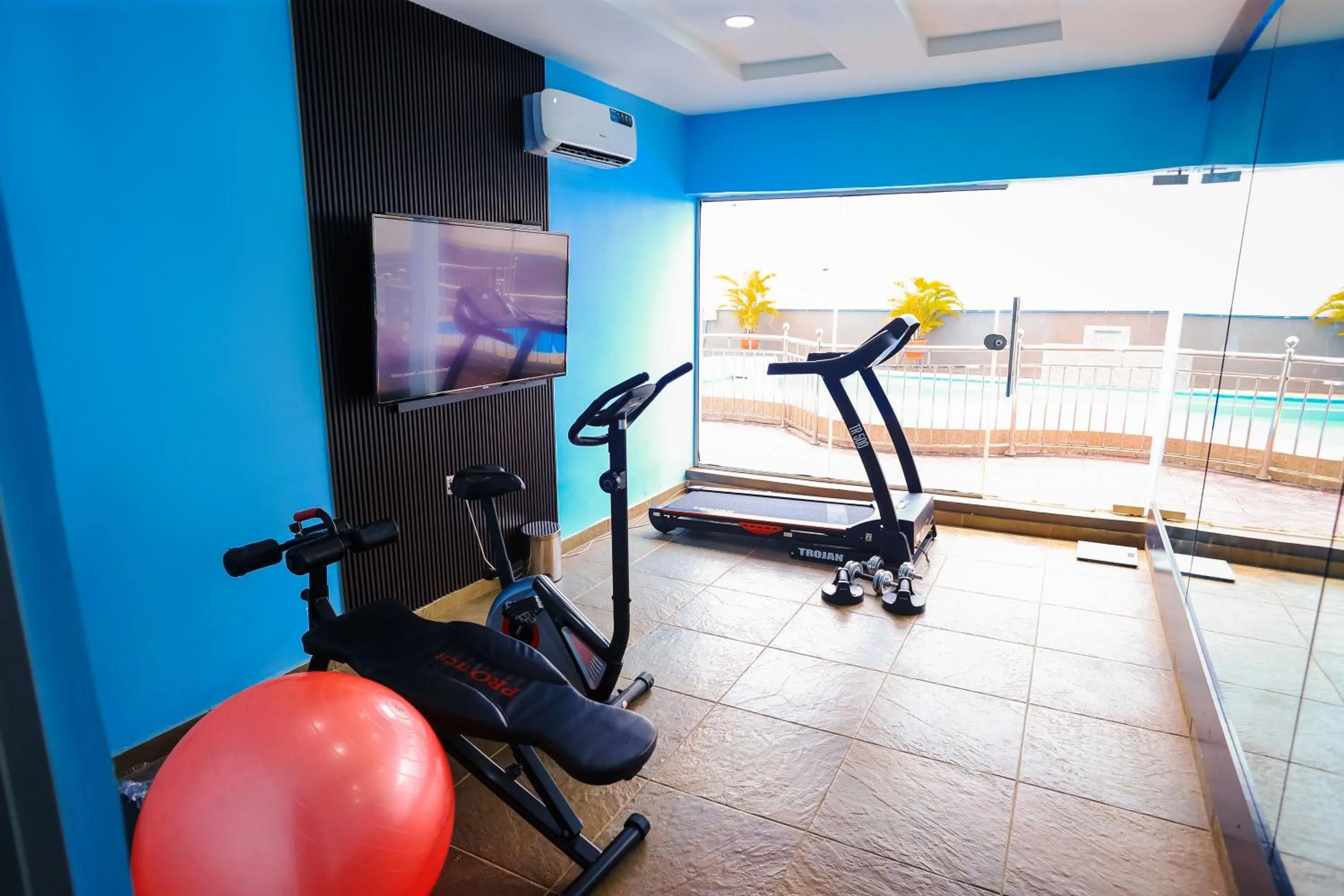 Fitness centre/facilities in ED & DRE Hotel Ibadan
