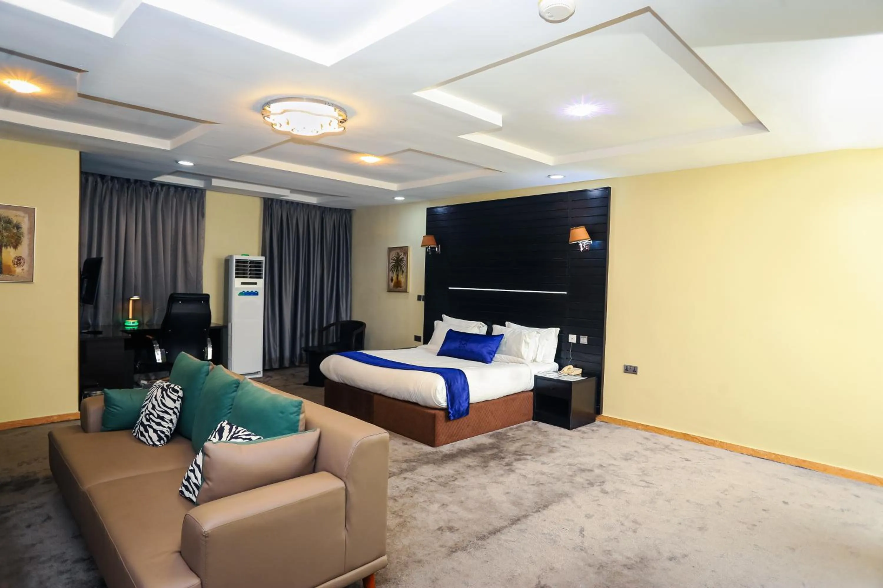 Bed in ED & DRE Hotel Ibadan