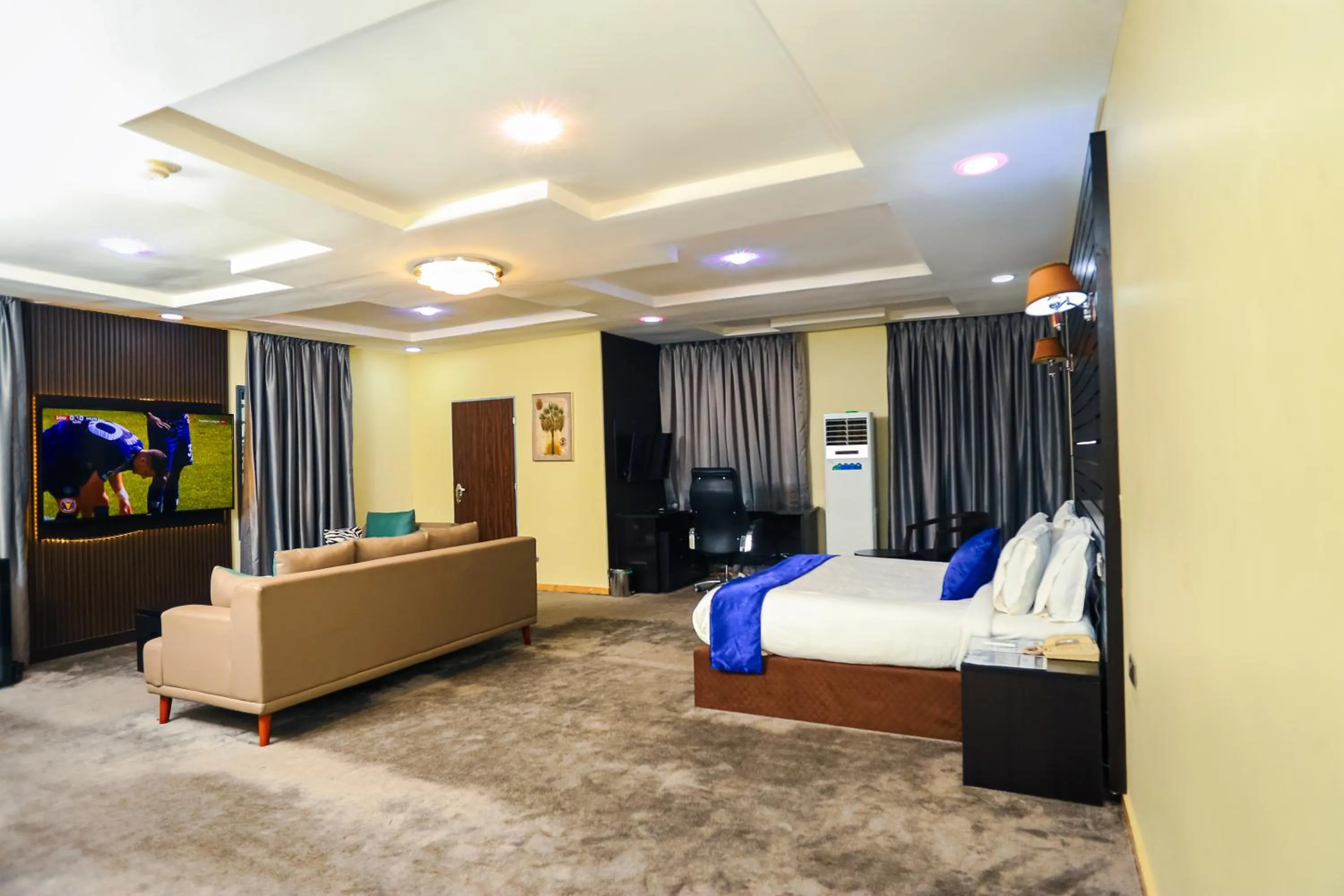 Bed in ED & DRE Hotel Ibadan