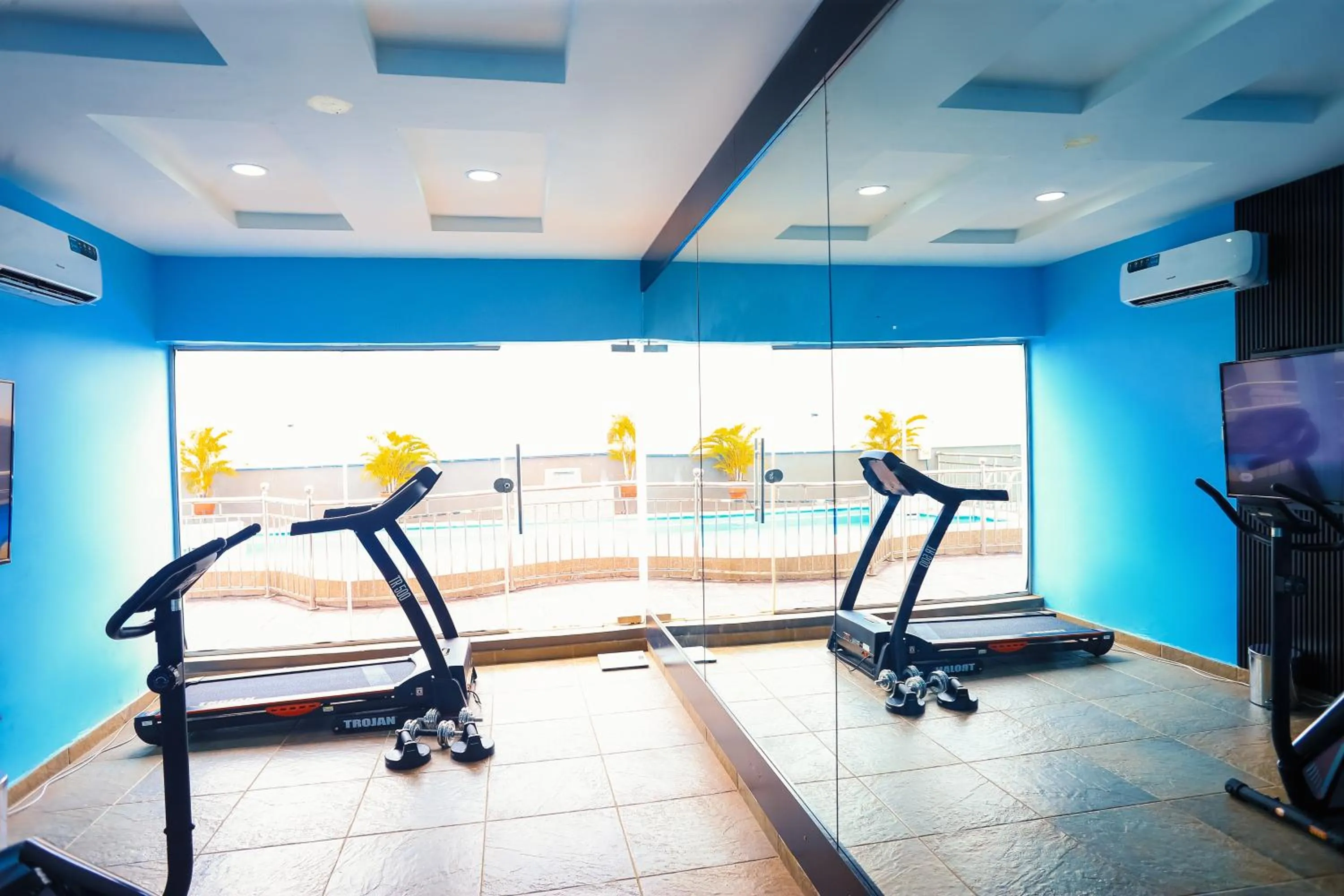 Fitness centre/facilities in ED & DRE Hotel Ibadan