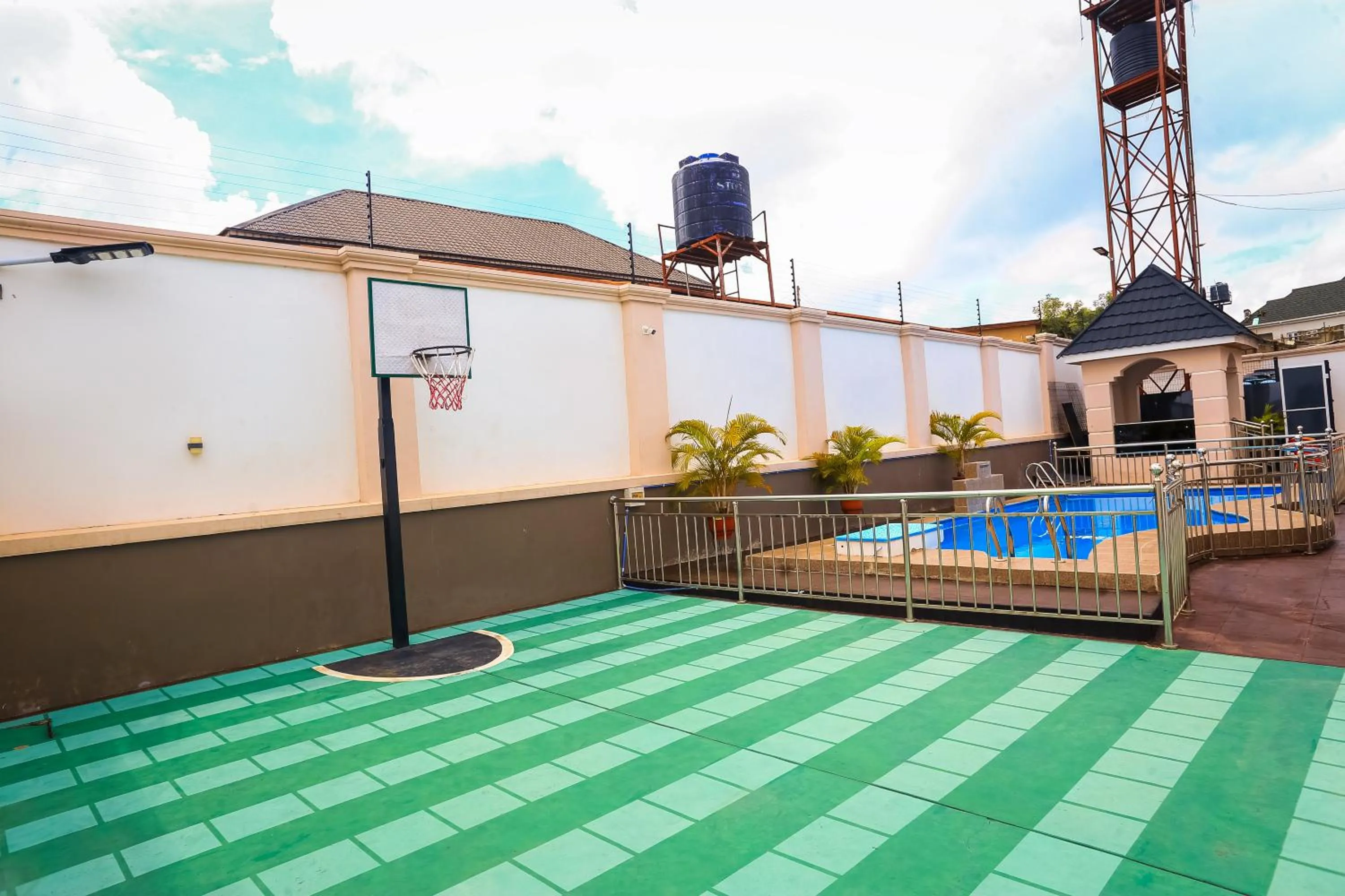 Property building in ED & DRE Hotel Ibadan