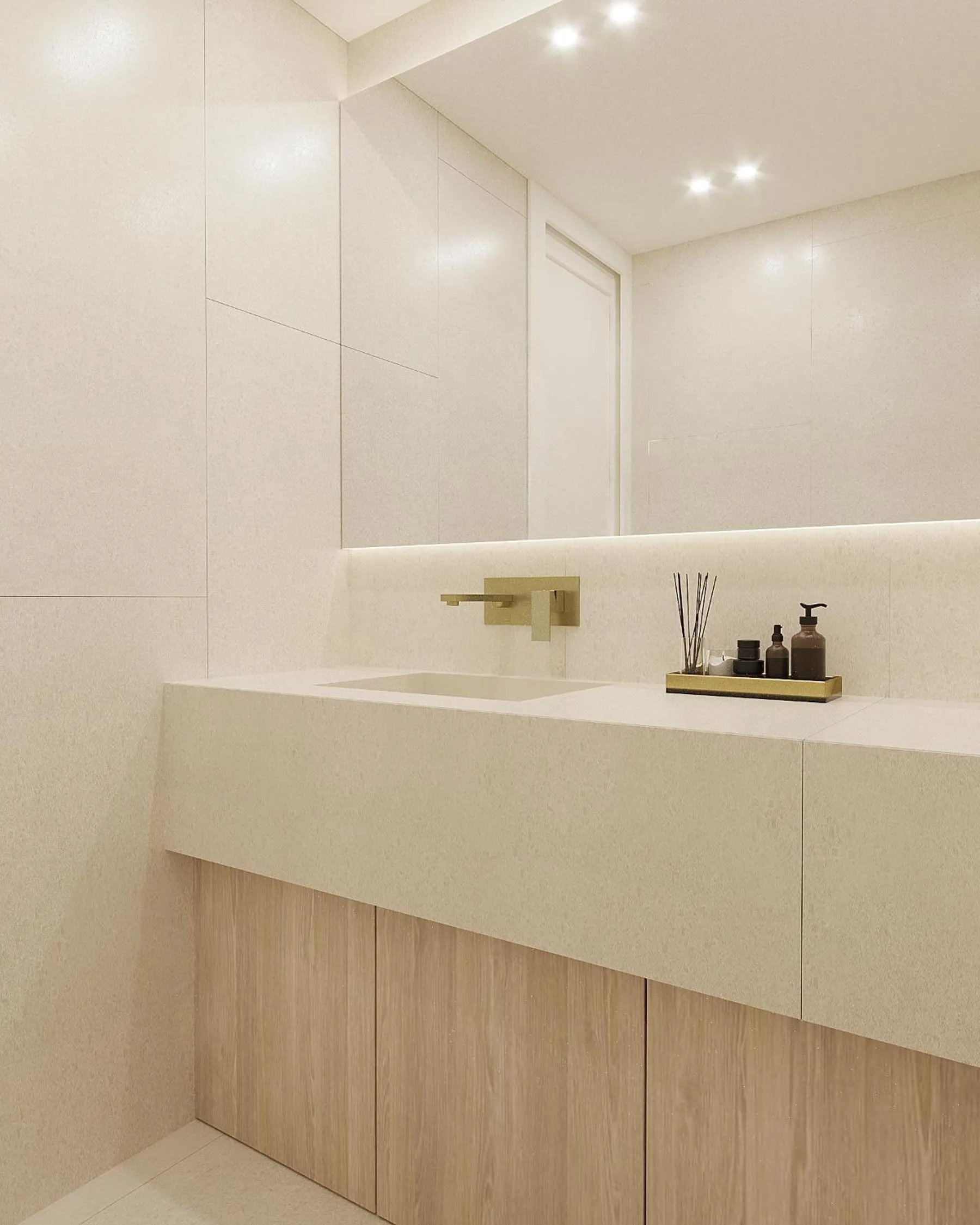 Bathroom in Selected Suites