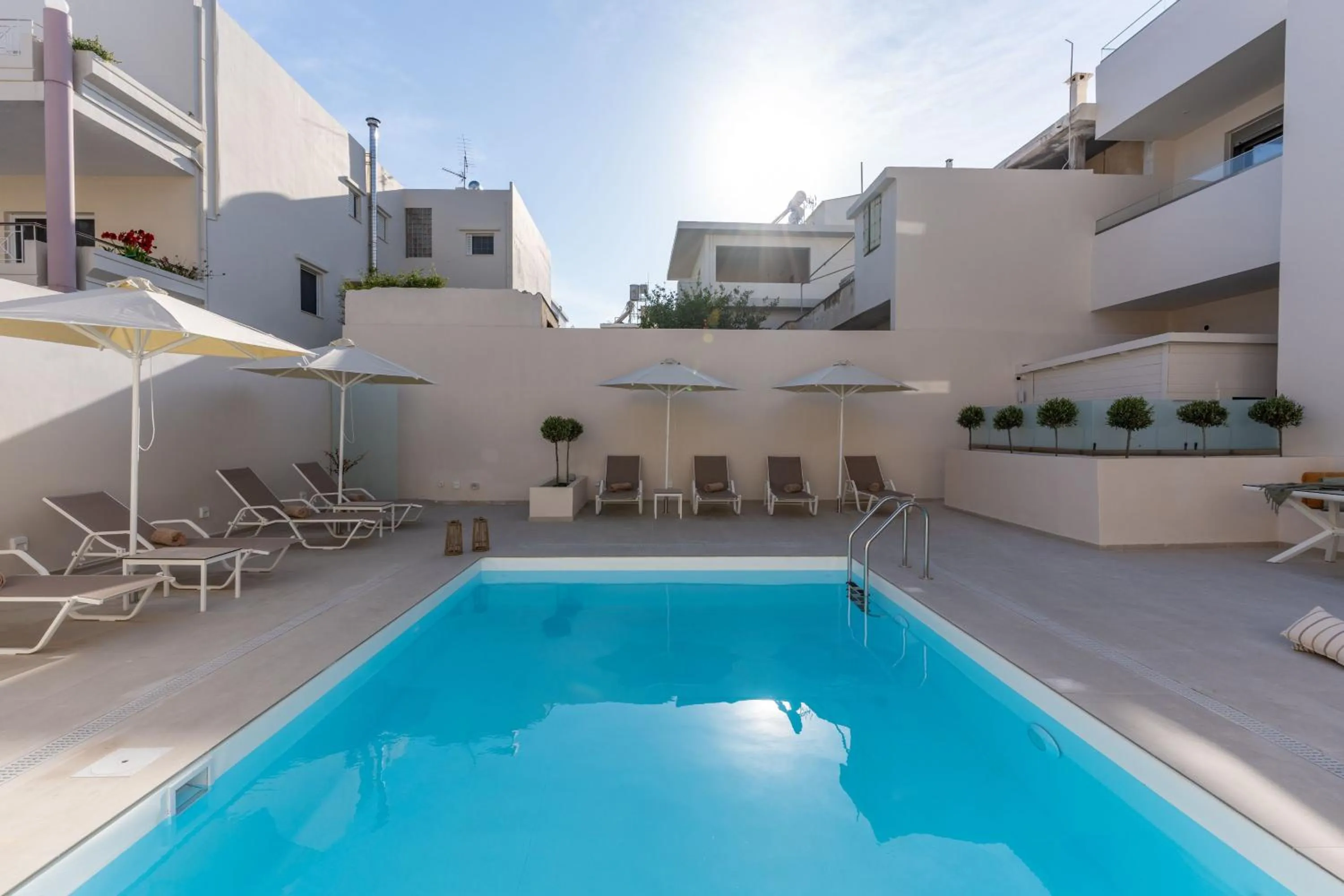 Patio in Selected Suites