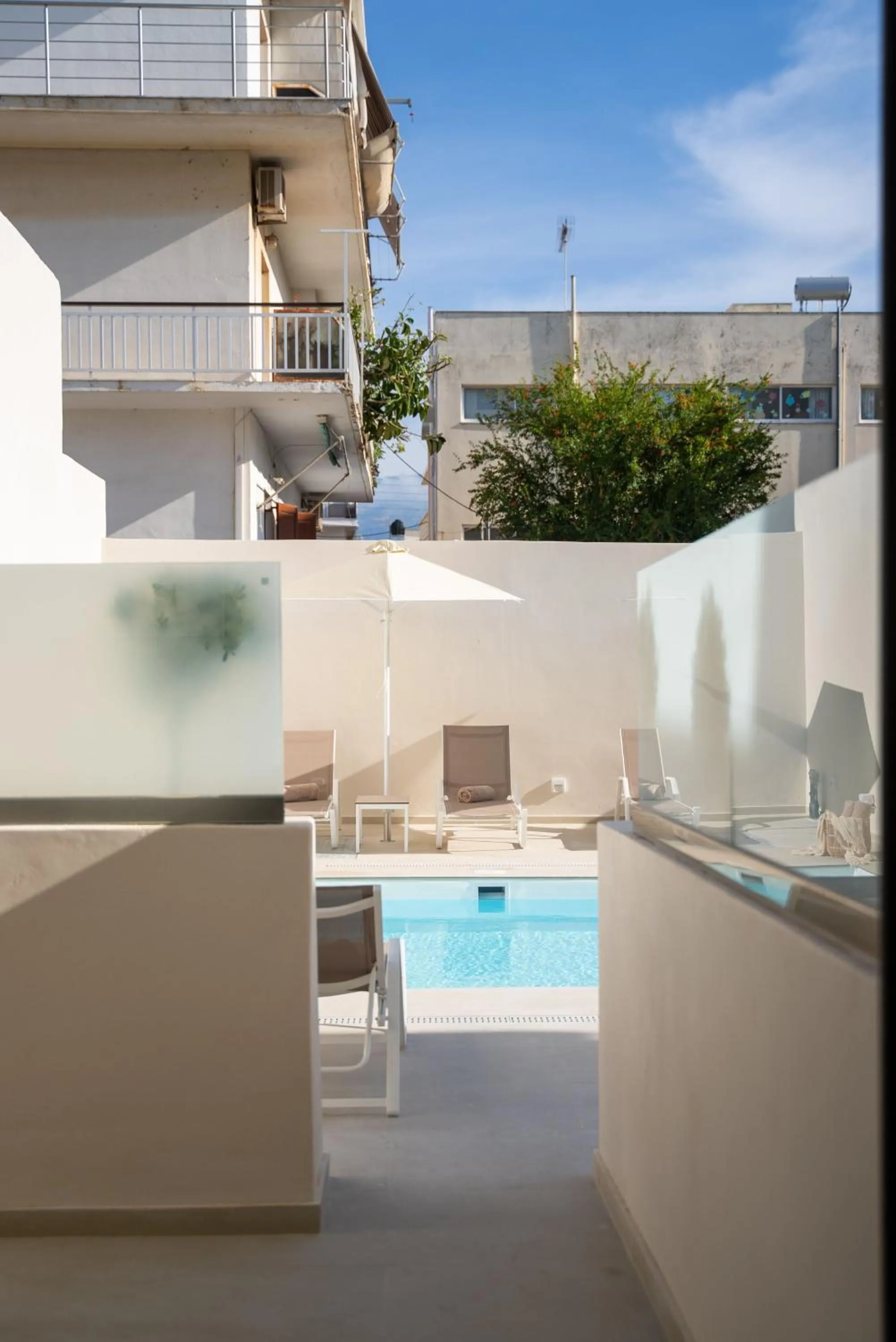 Patio in Selected Suites