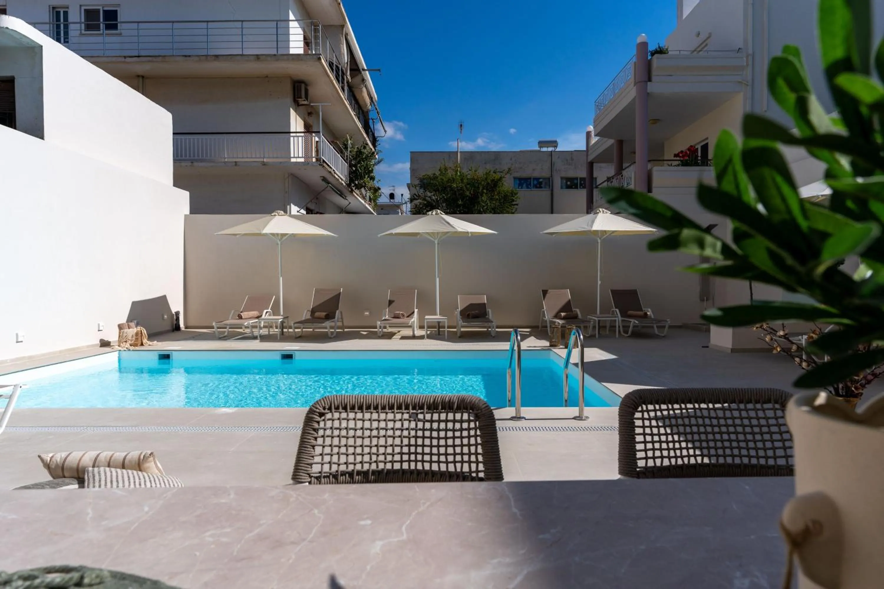 Patio in Selected Suites