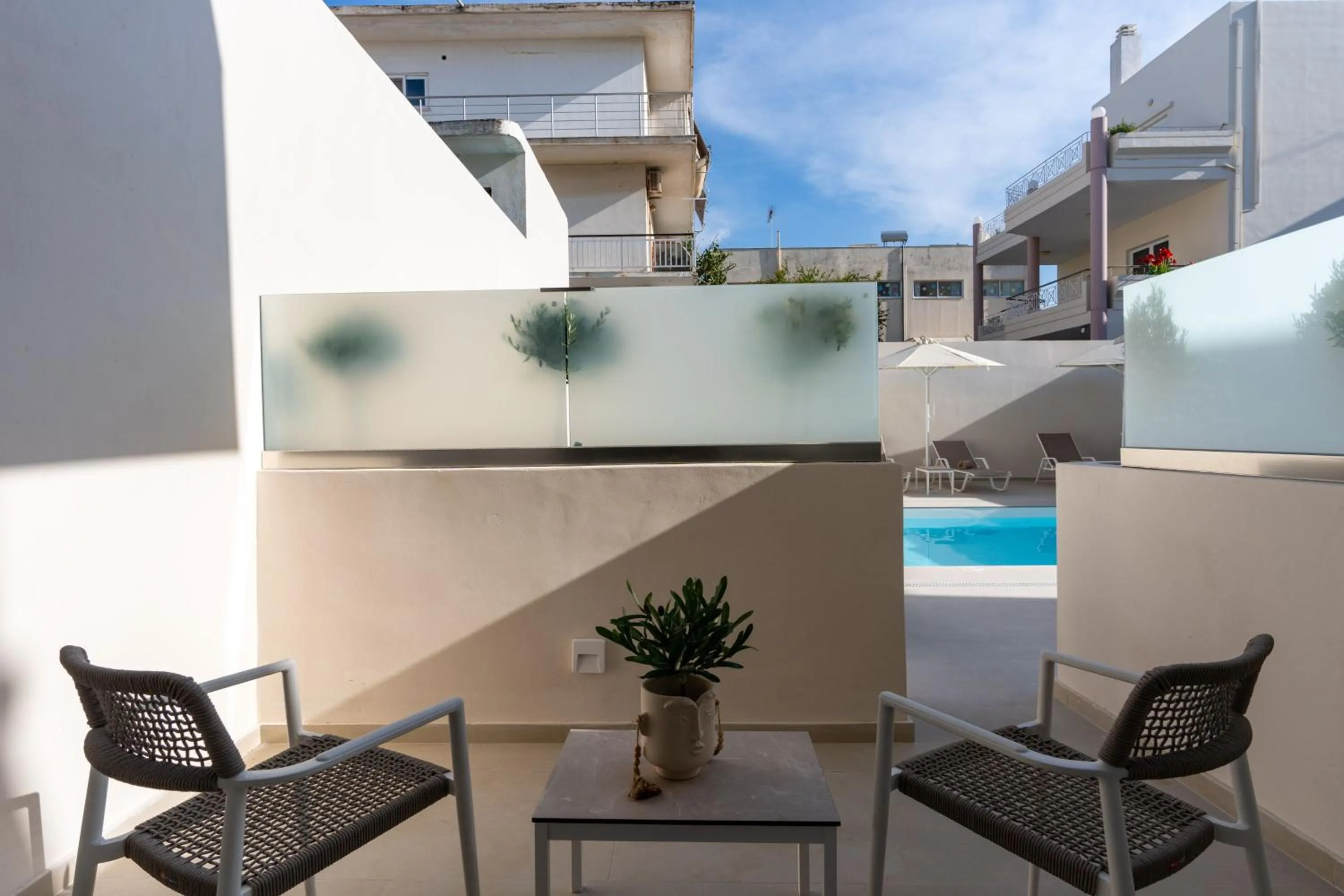 Patio in Selected Suites