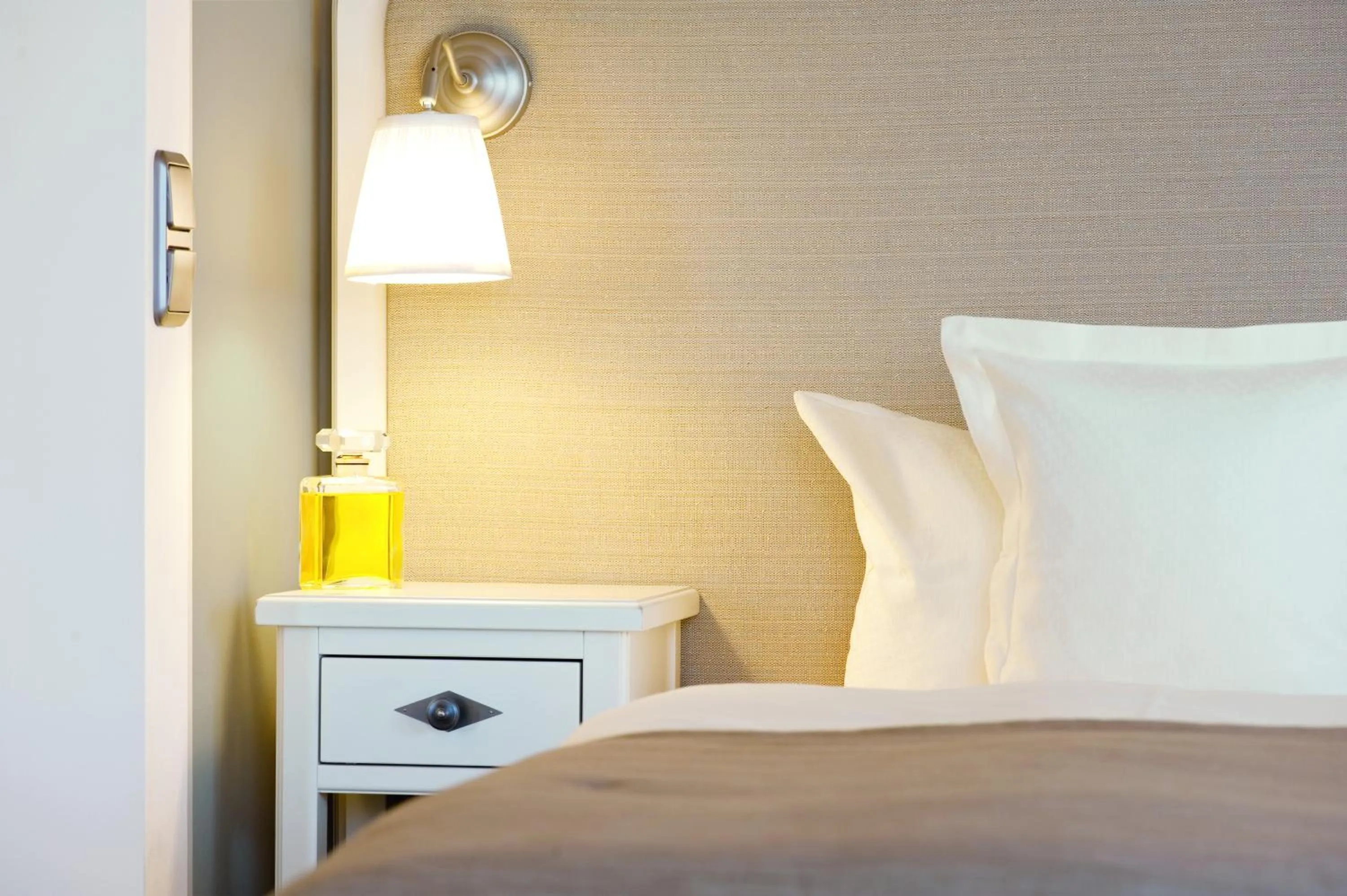 Bed in Schlosshotel Steinburg