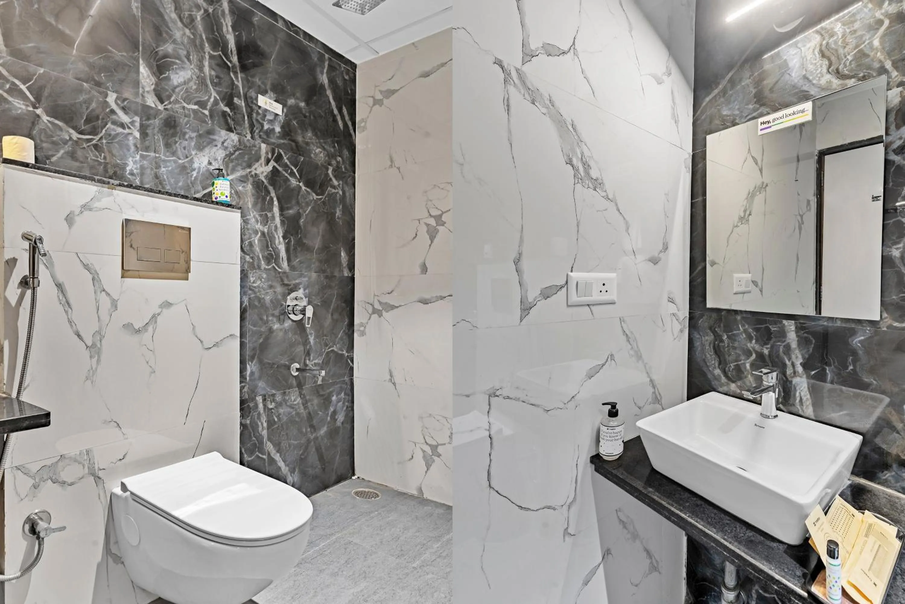 Bathroom in Treebo Bella Vista By Kaushalya Hospitality