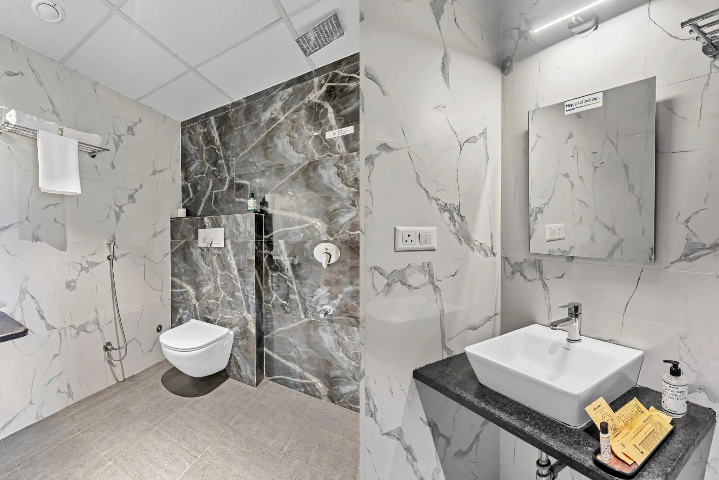 Bathroom in Treebo Bella Vista By Kaushalya Hospitality