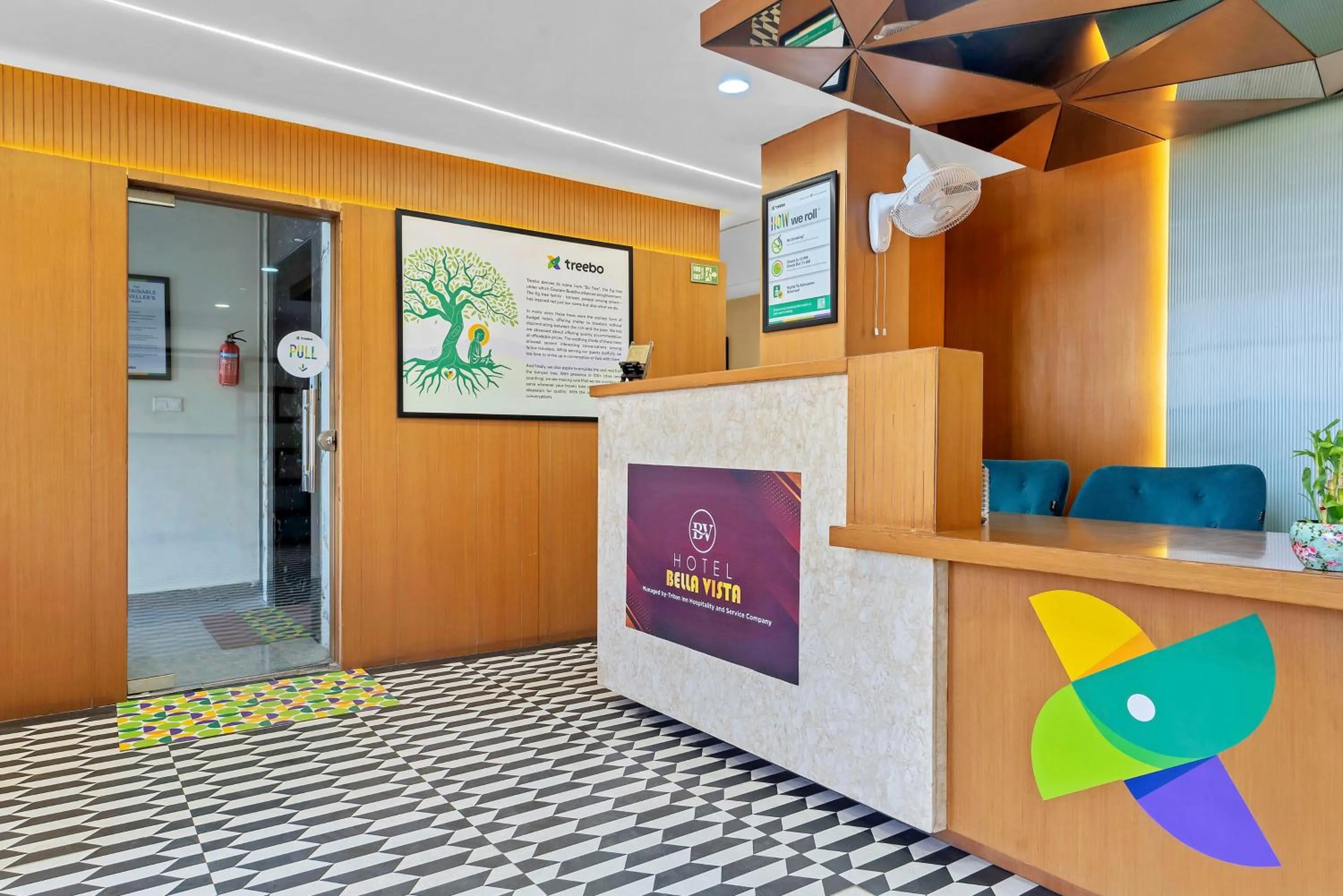 Lobby or reception in Treebo Bella Vista By Kaushalya Hospitality