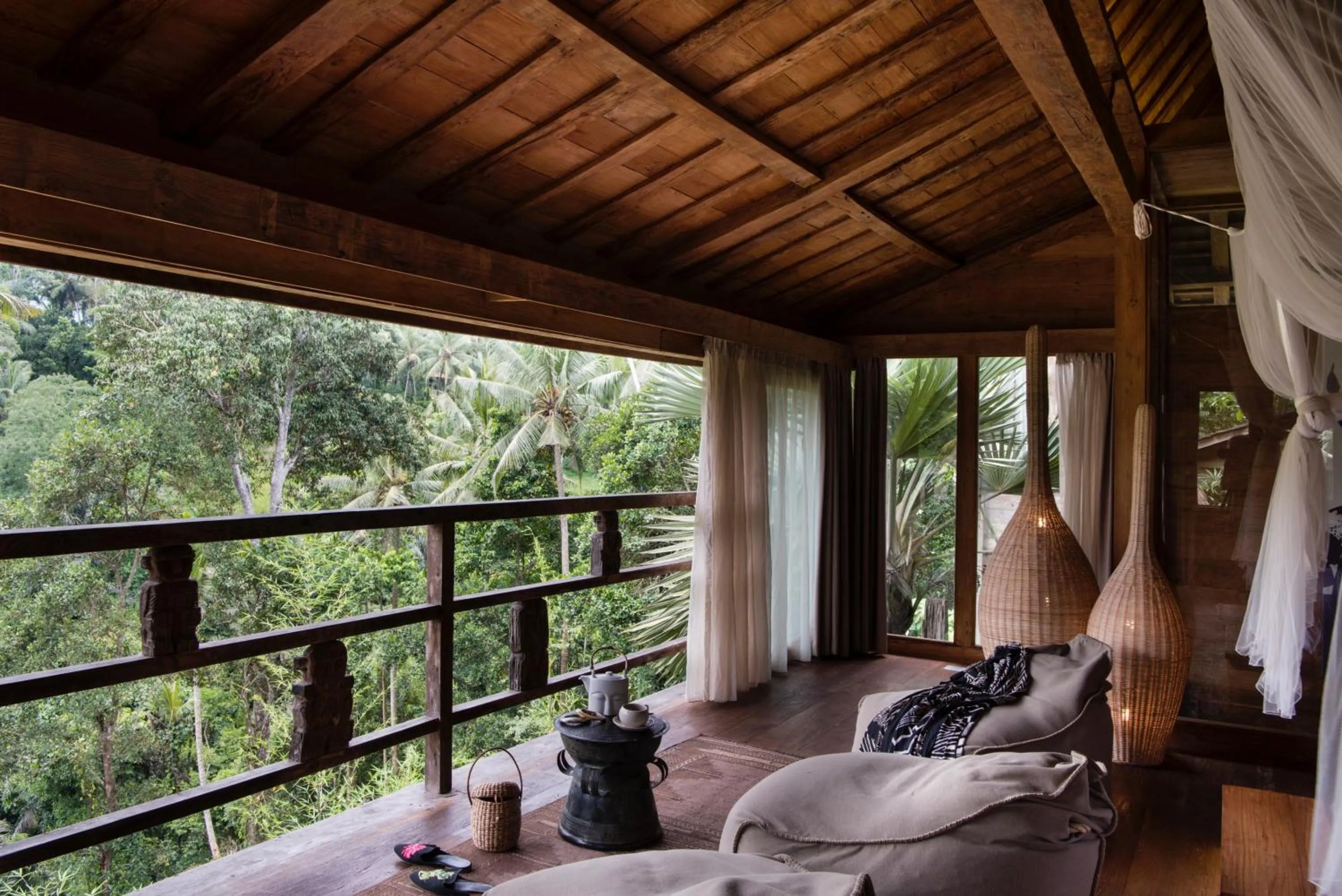 Seating area in Blue Karma Dijiwa Ubud