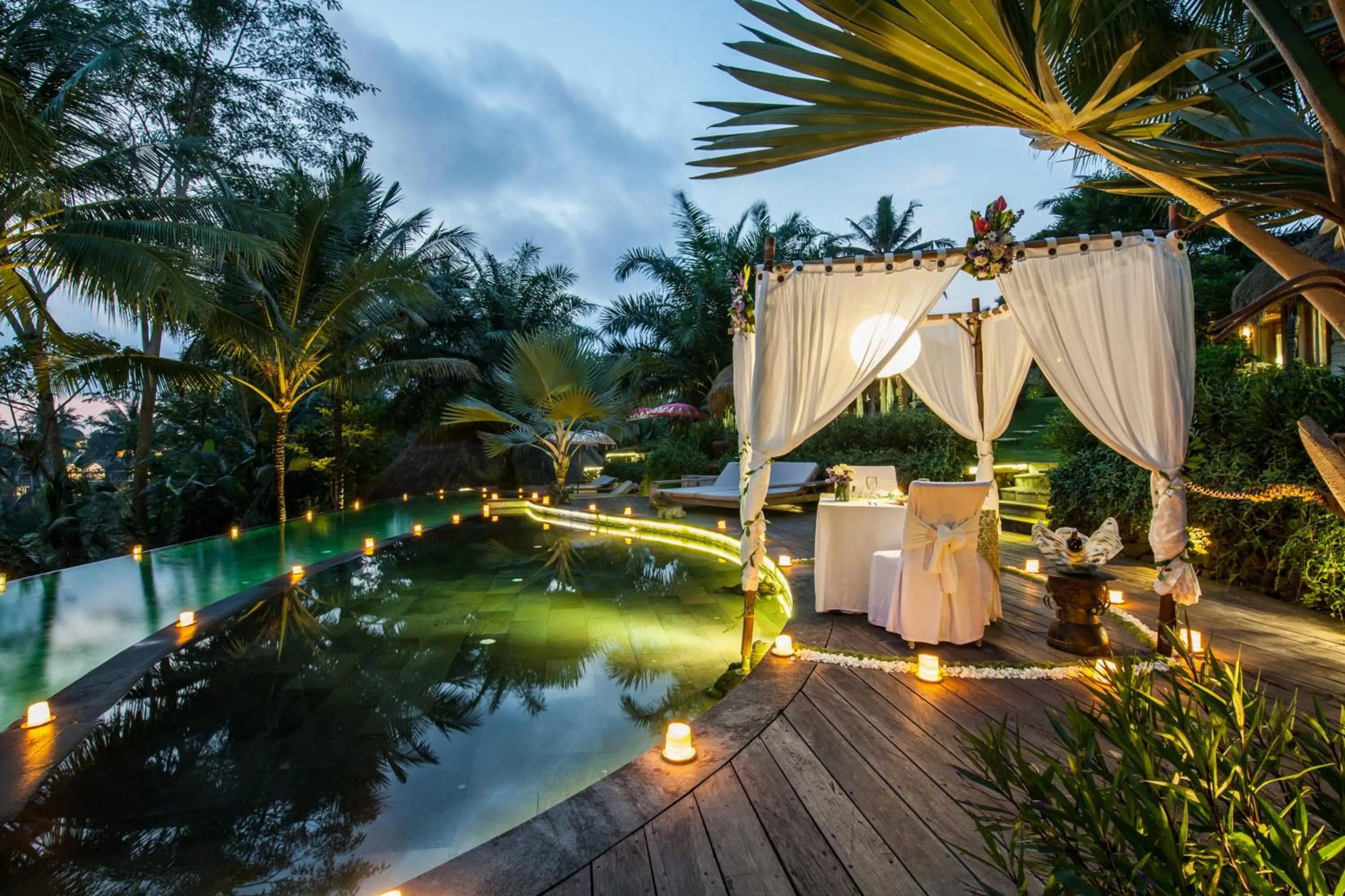 Dinner in Blue Karma Dijiwa Ubud