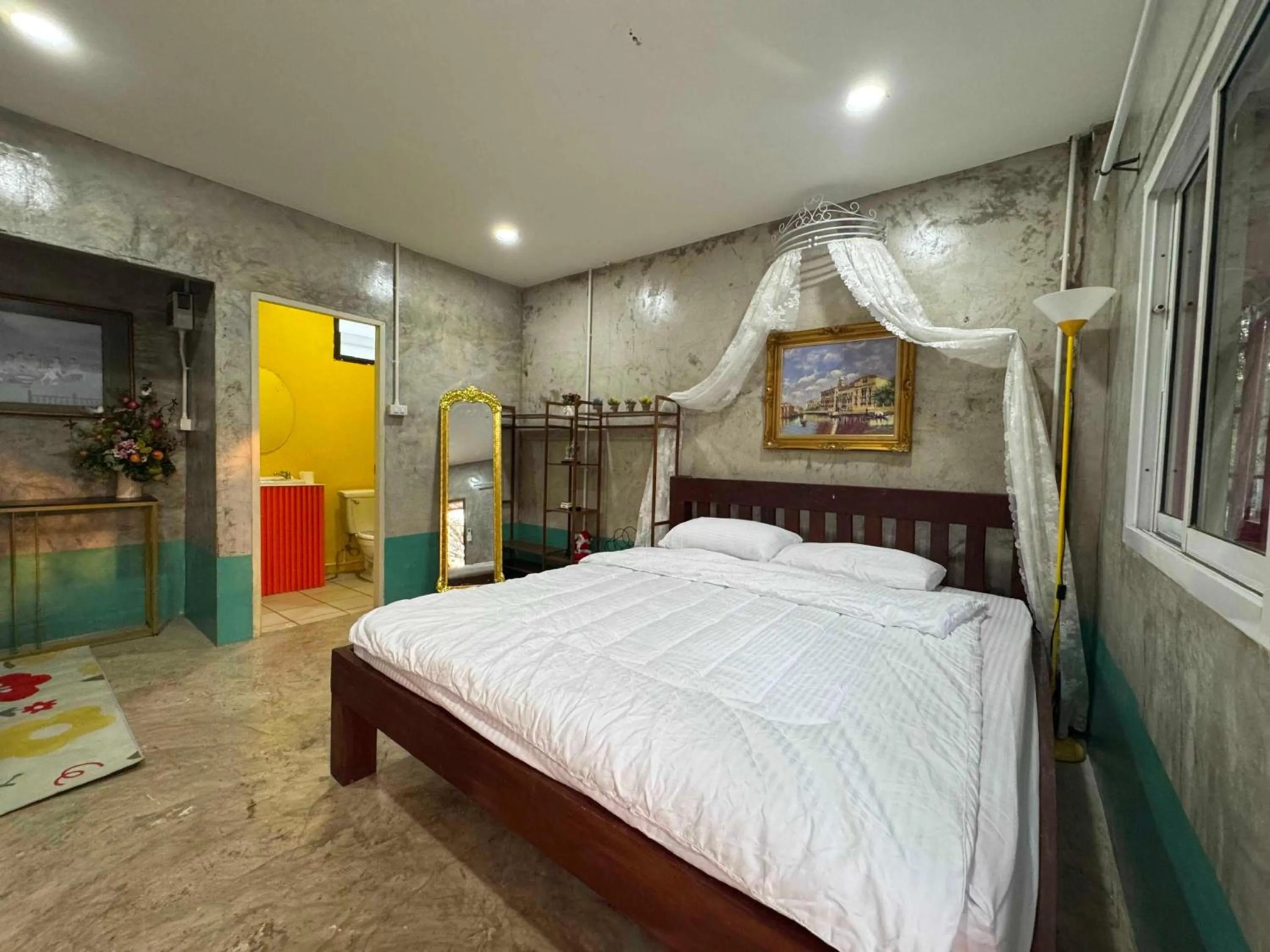 Bedroom, Bed in OYO 75539 Phanthida Resort and Cafe