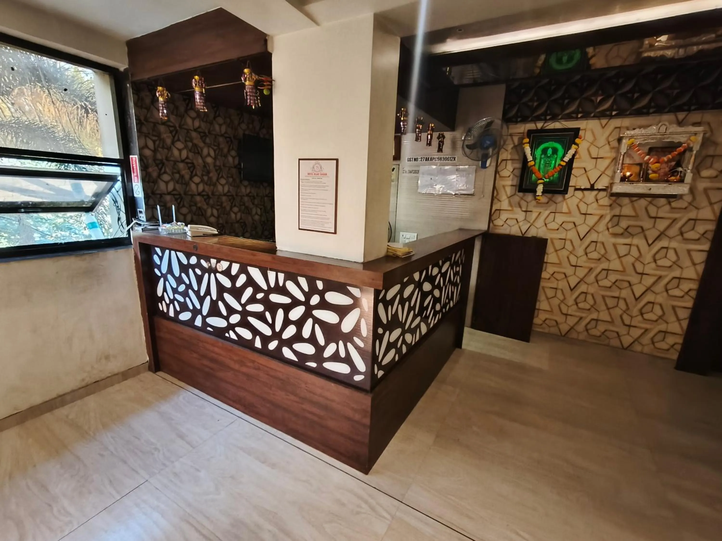 Lobby or reception in Hotel Vijay Sagar Dombivali