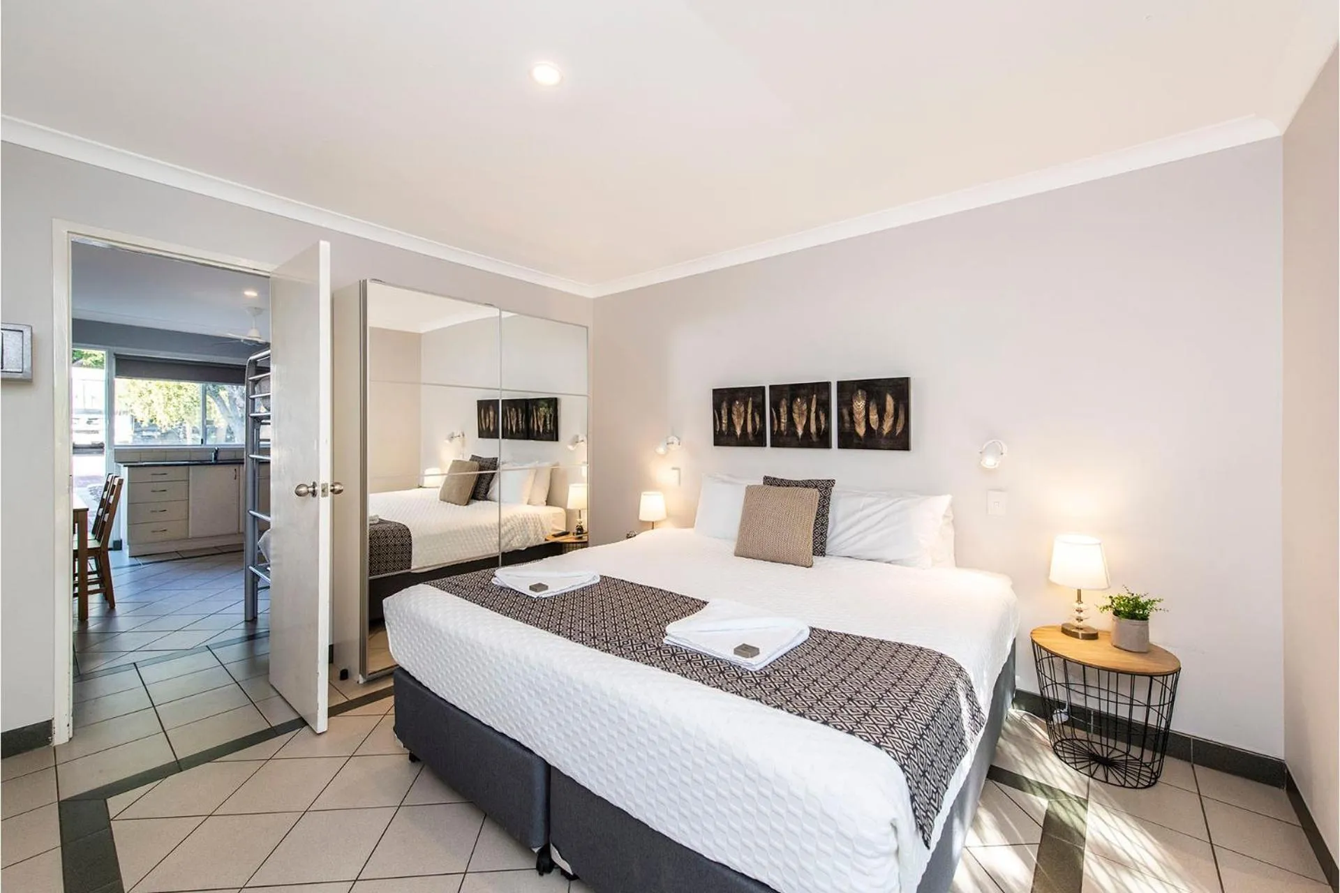 Bed in Banksia Tourist Park