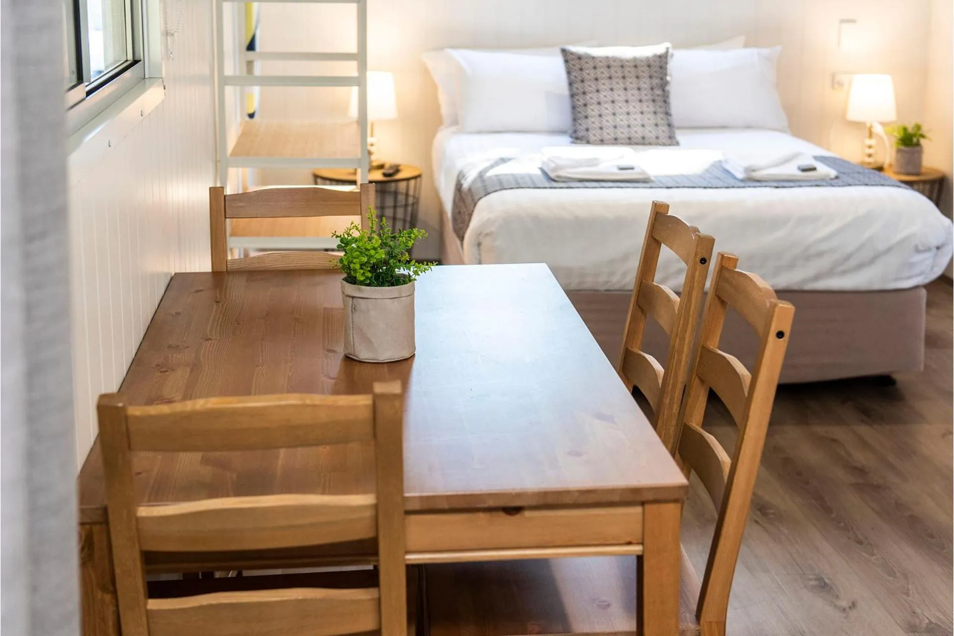 Bed in Banksia Tourist Park