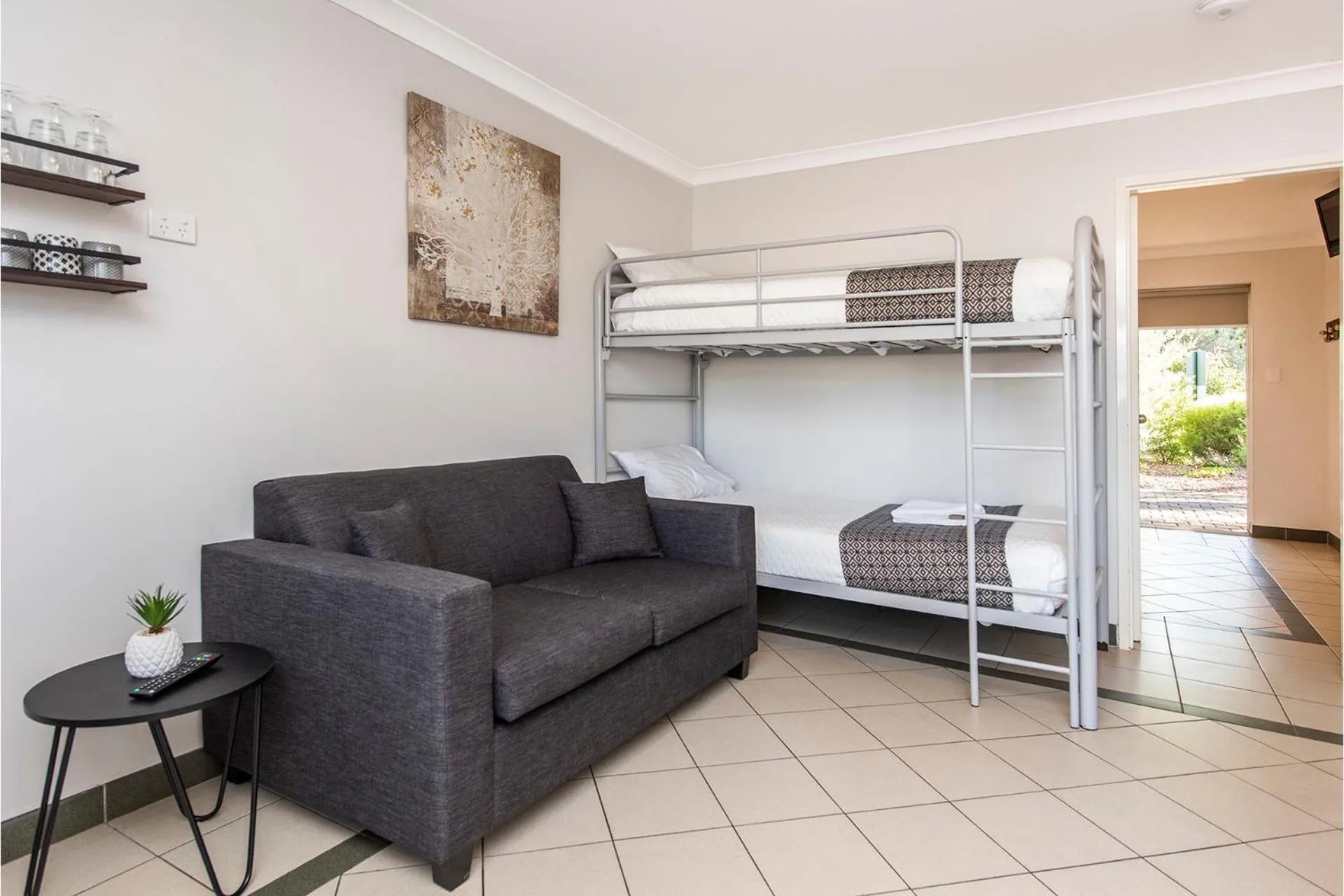 Bed in Banksia Tourist Park