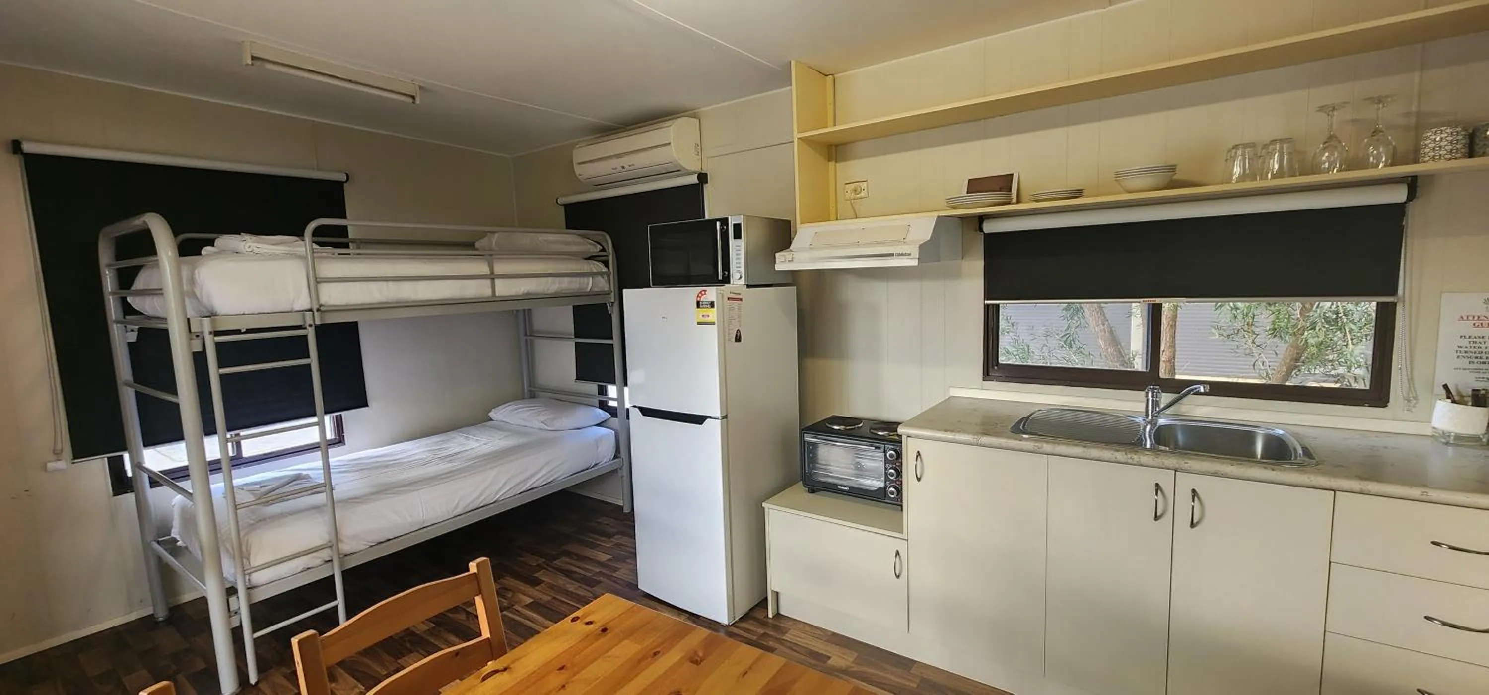 Bed in Banksia Tourist Park