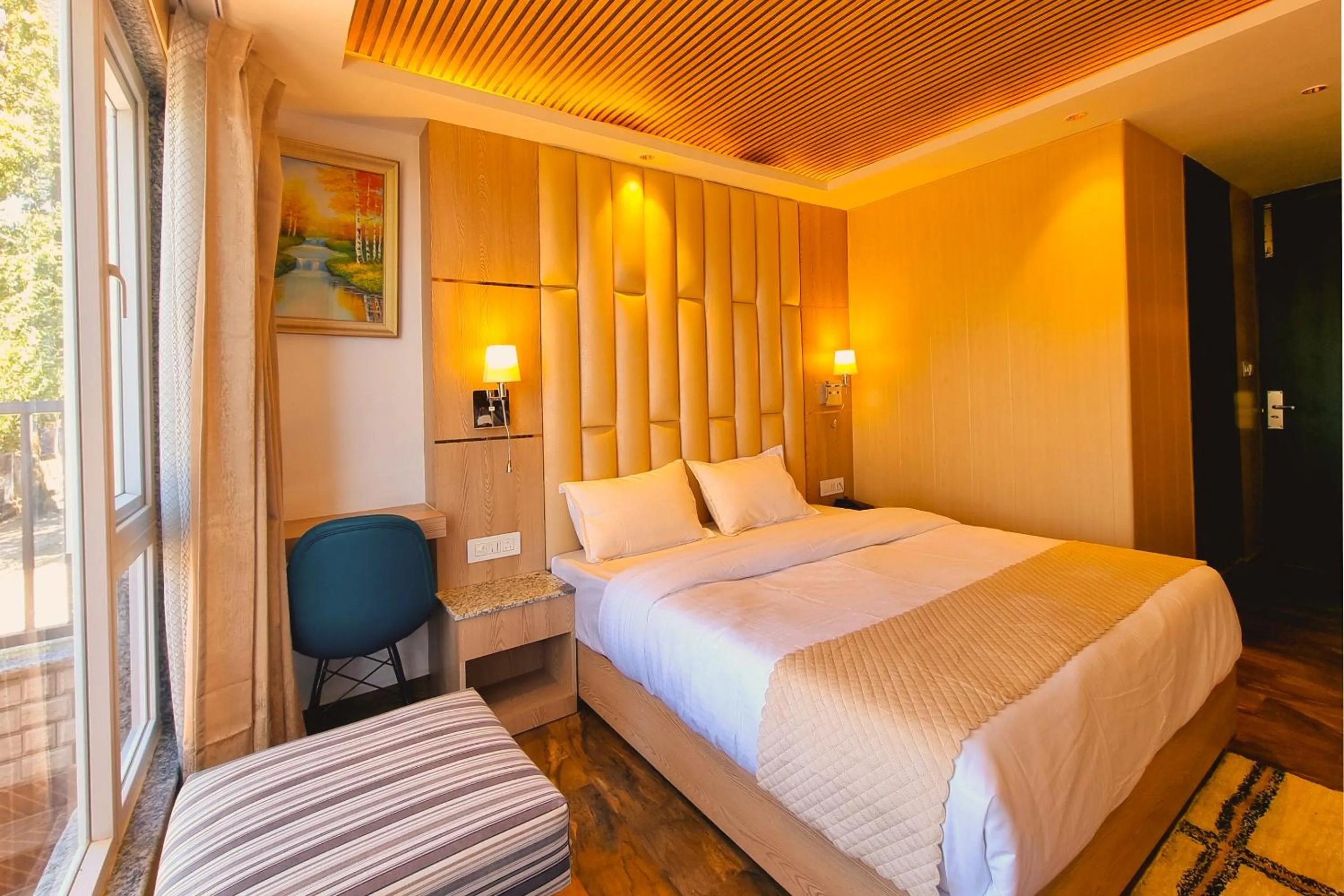 Bed in Hotel Katson Blue, Dalhousie