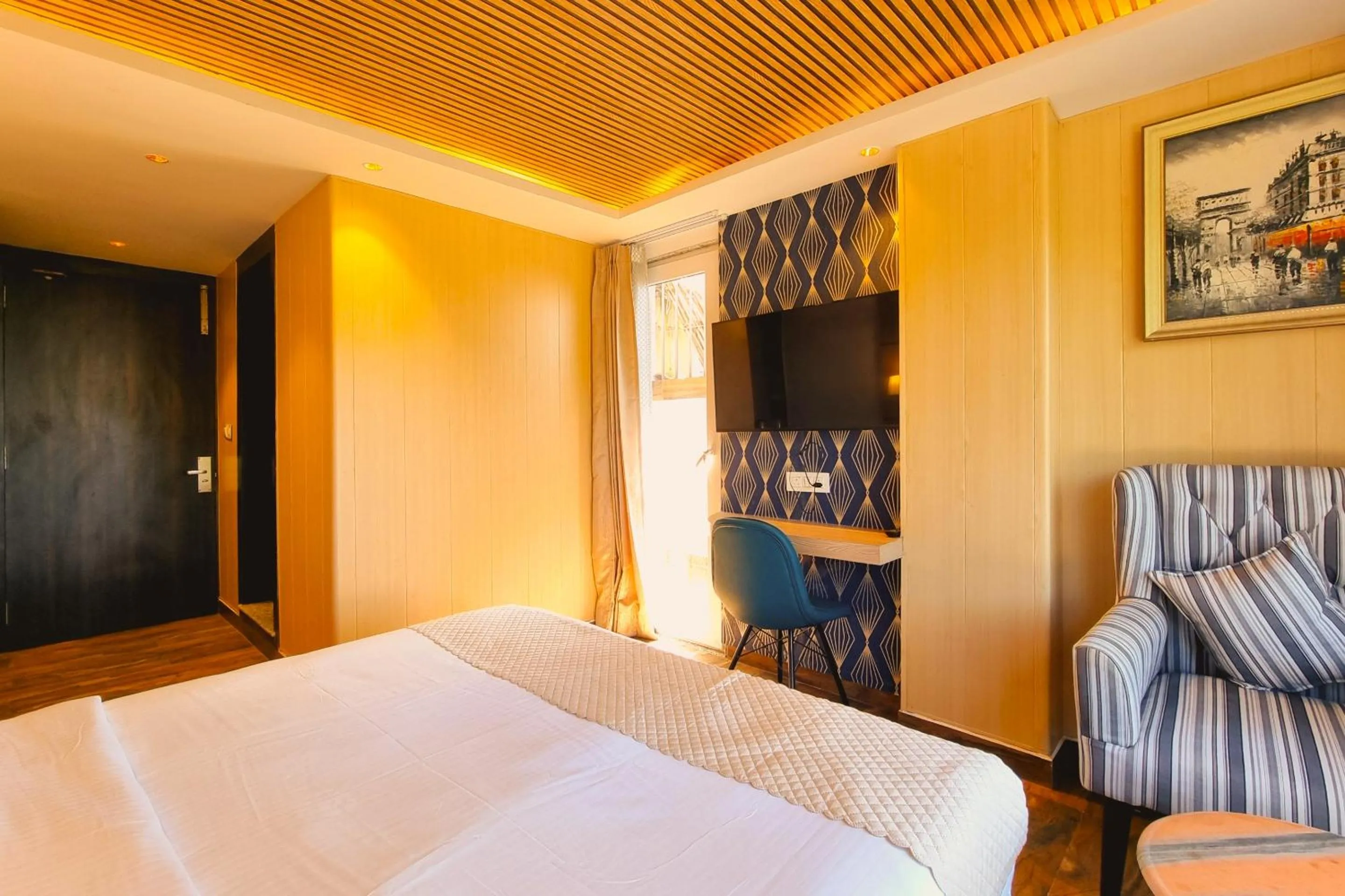 Bed in Hotel Katson Blue, Dalhousie