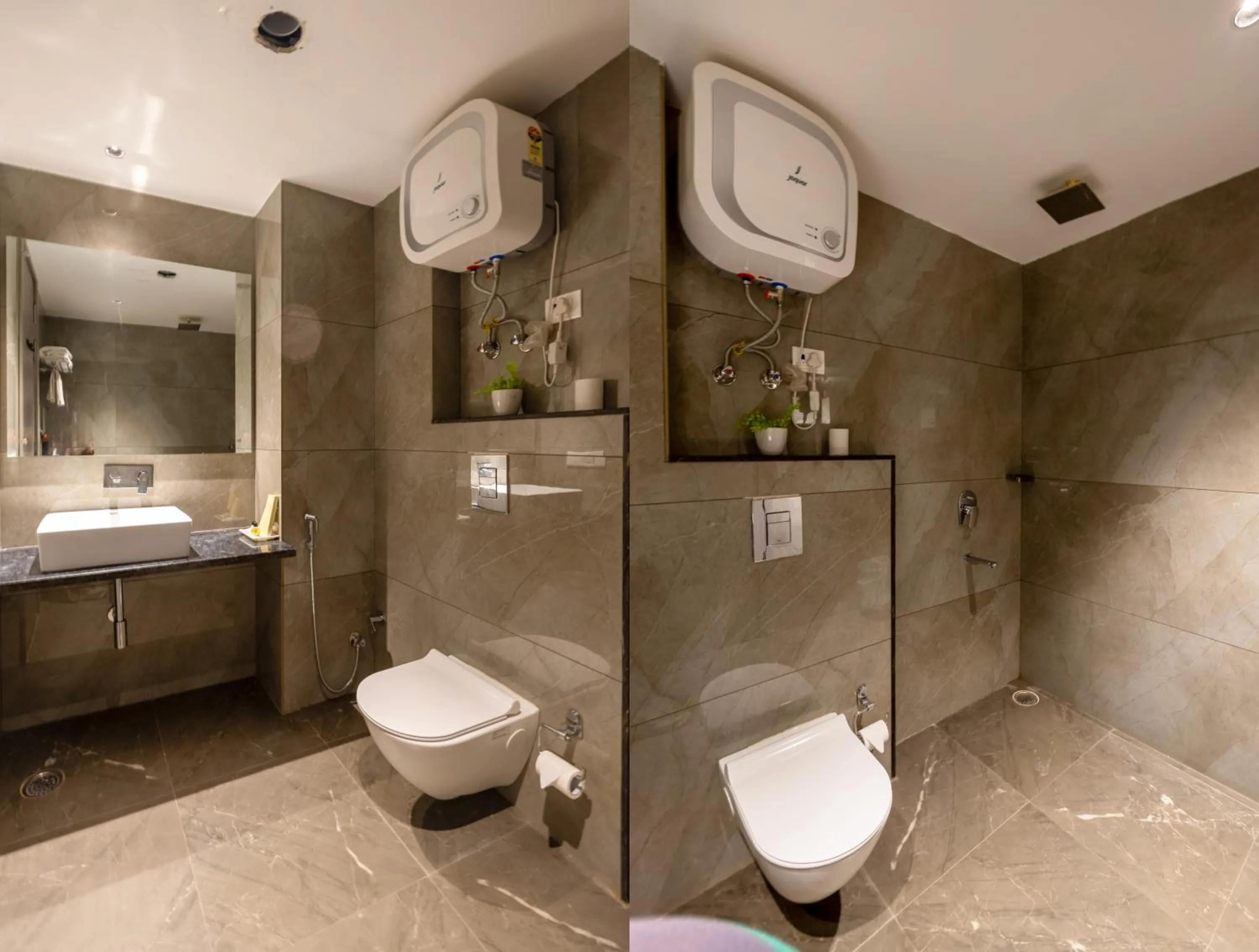 Shower in Arch The Lohias