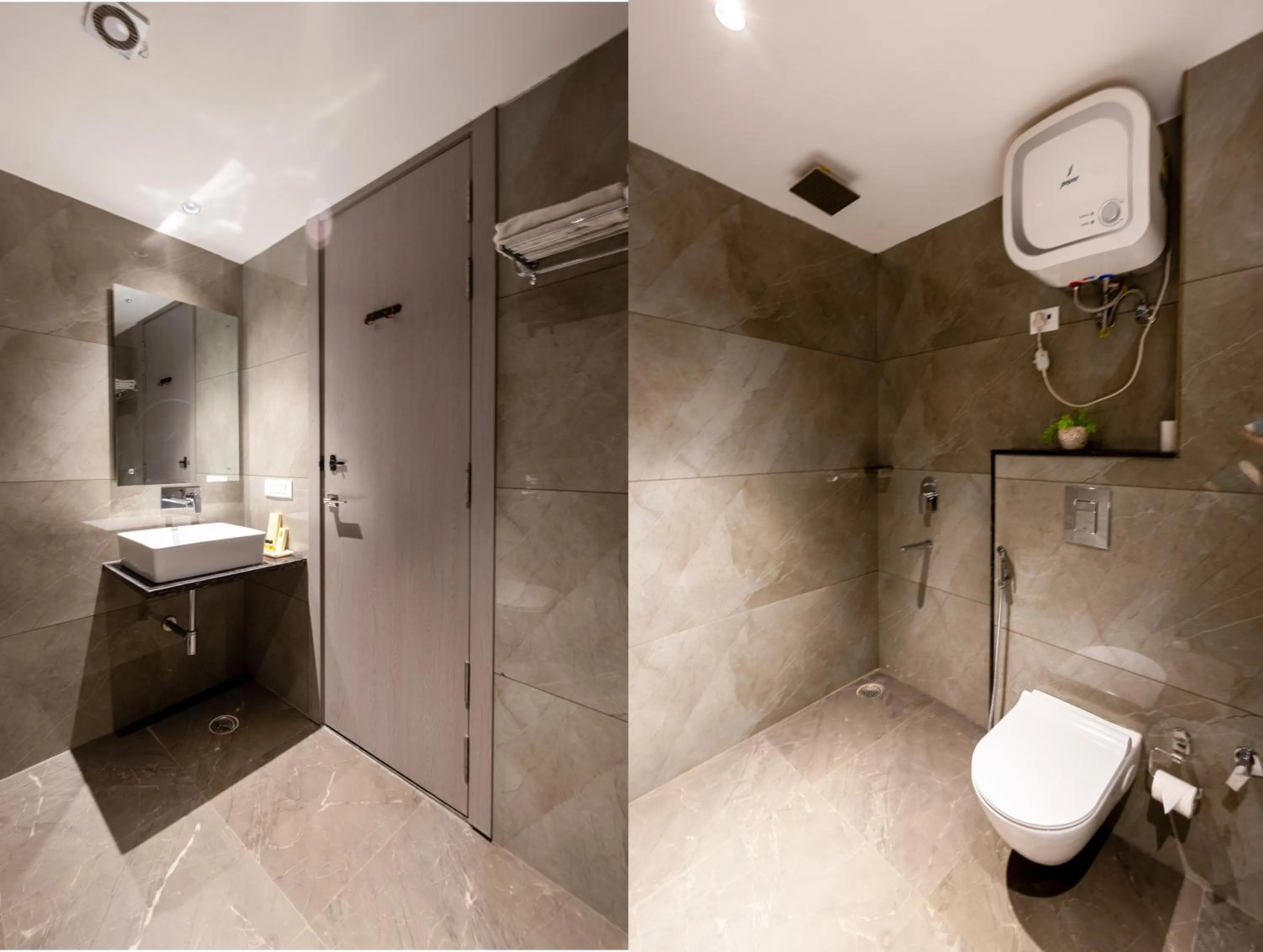 Shower in Arch The Lohias