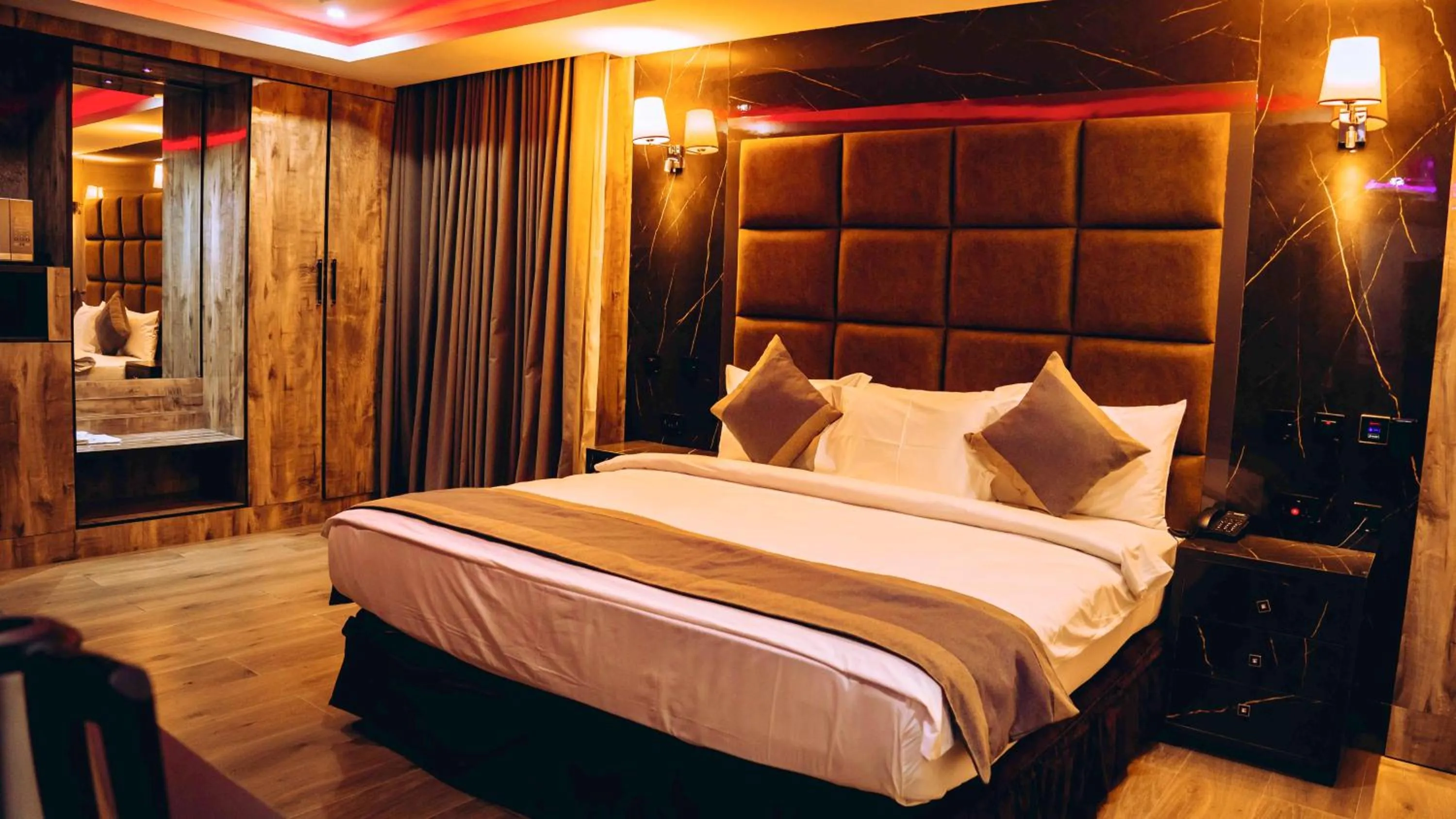 Bed in Mcdons Skye Hotel