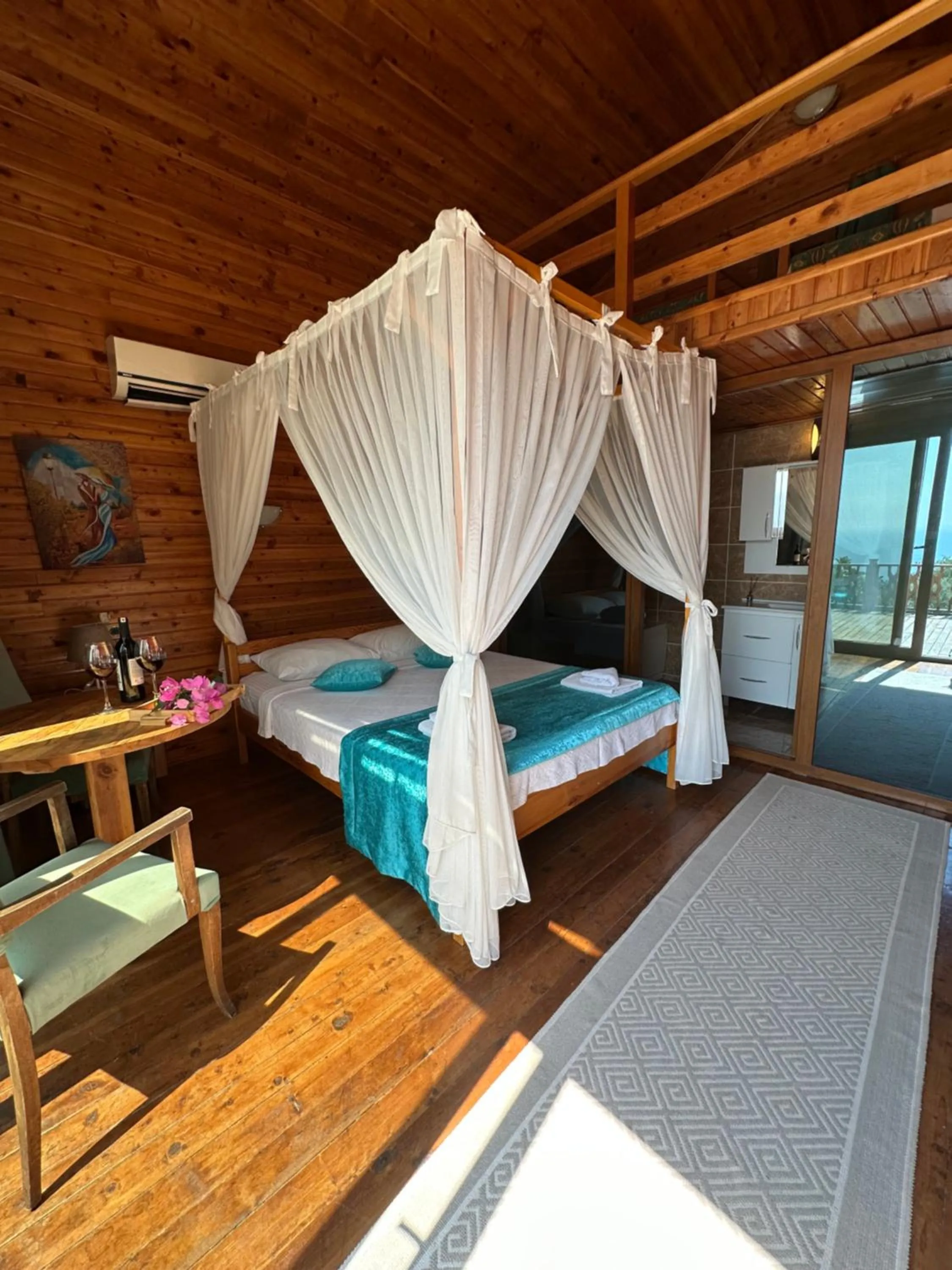Bed in Kabak Armes Hotel