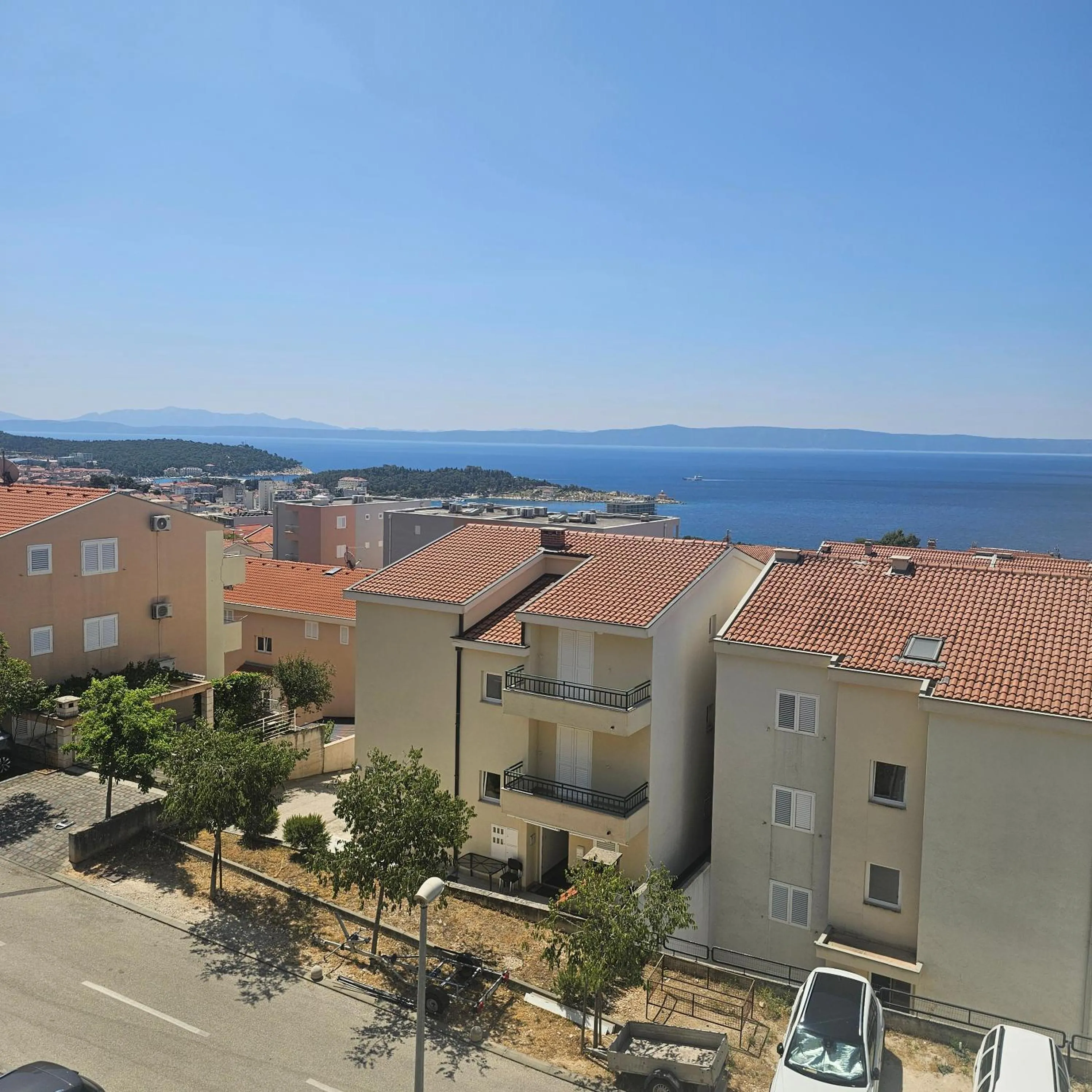 City view in Apartments Adriatika