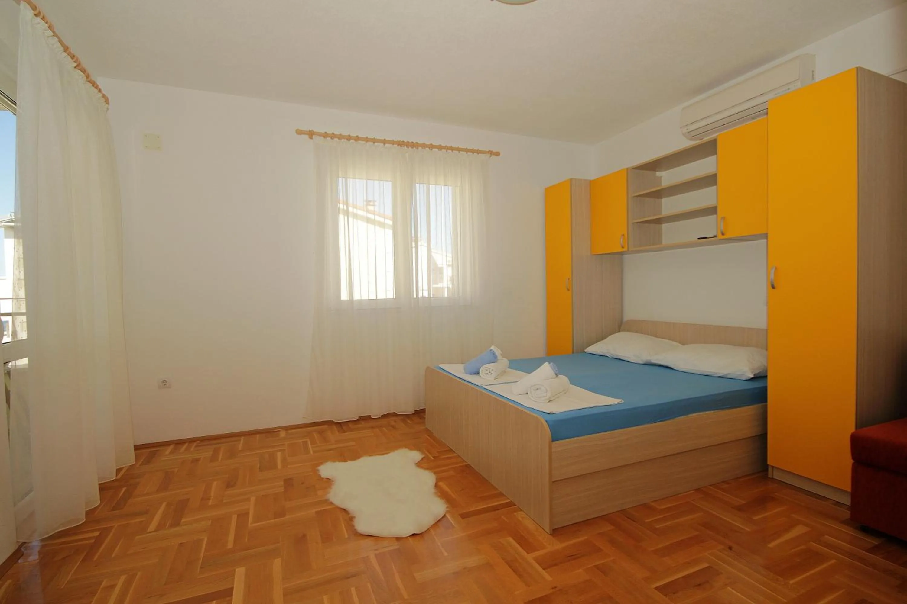 Bedroom, Bed in Apartments Adriatika