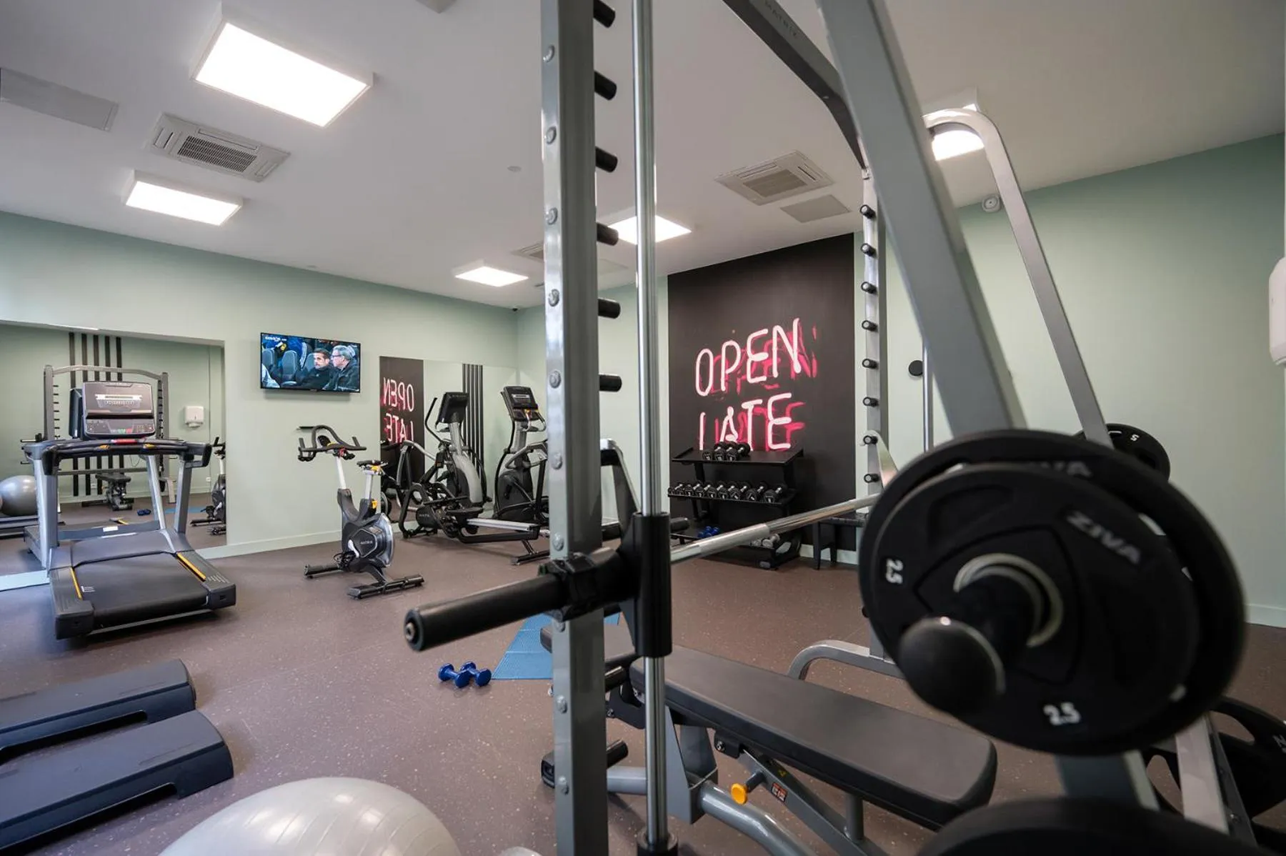Fitness centre/facilities in Nemea Appart Hotel La Boetie Bordeaux Pessac