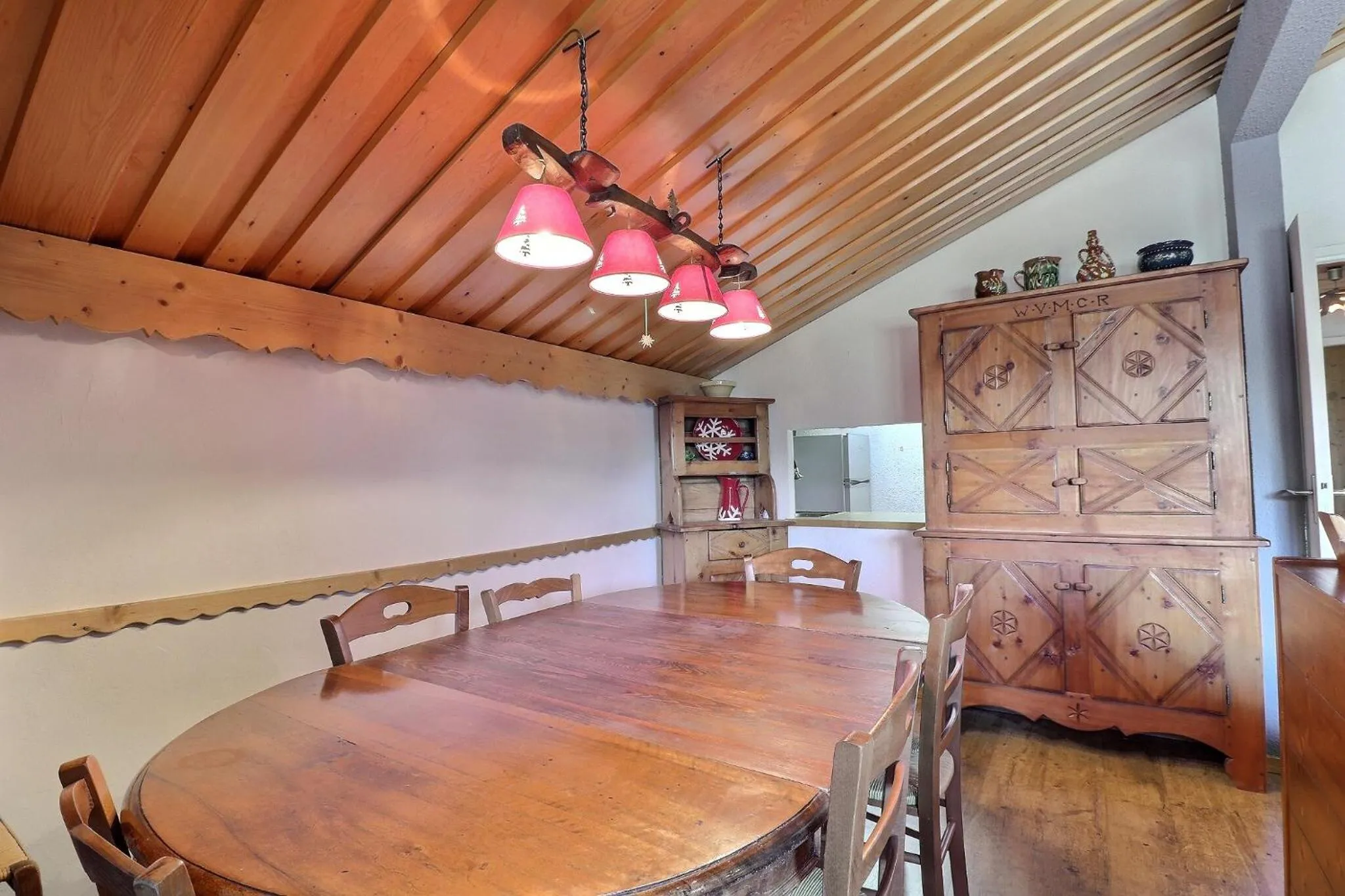 Dining area in Résidence Mont Vallon