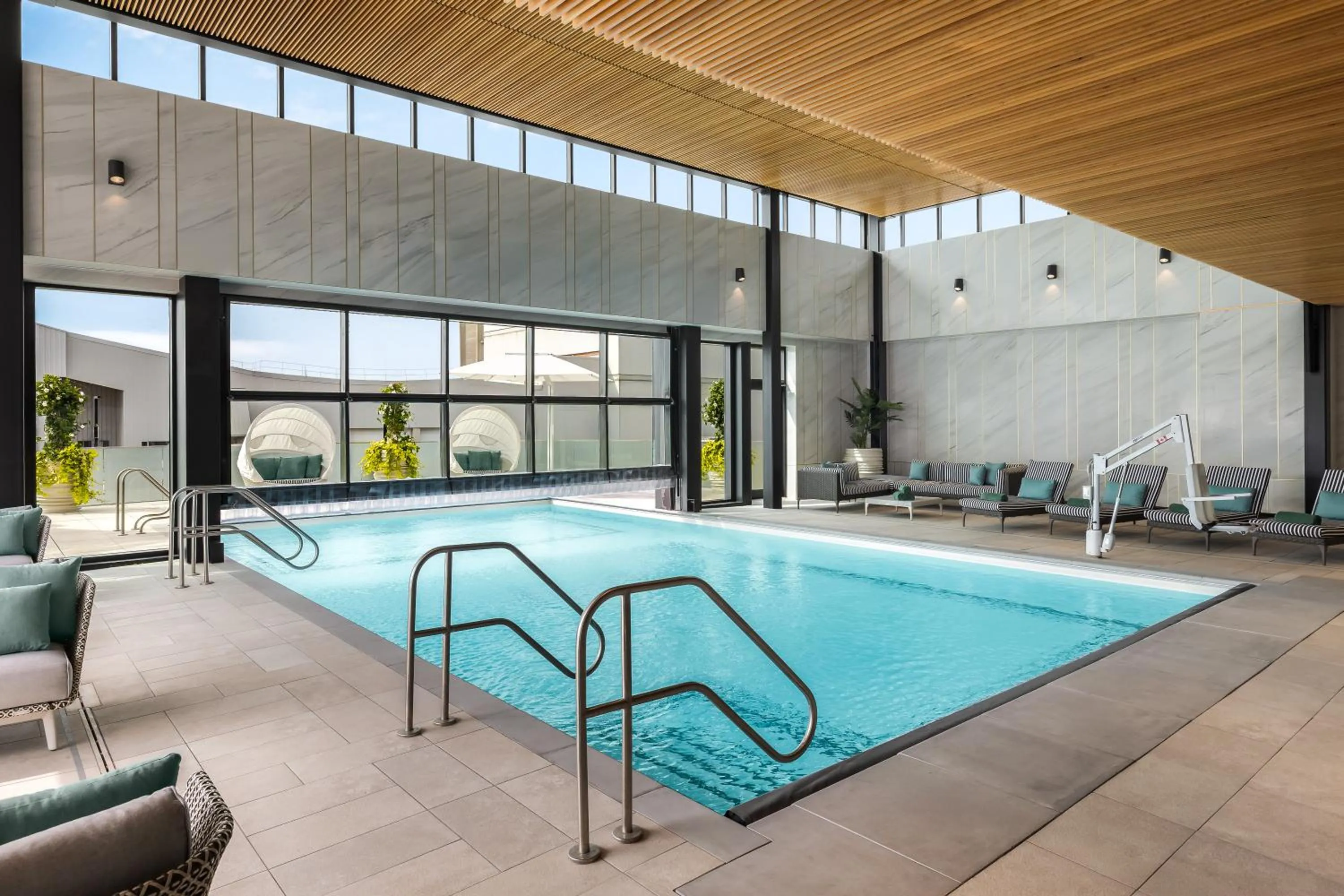 Swimming pool in Hard Rock Hotel London Ontario