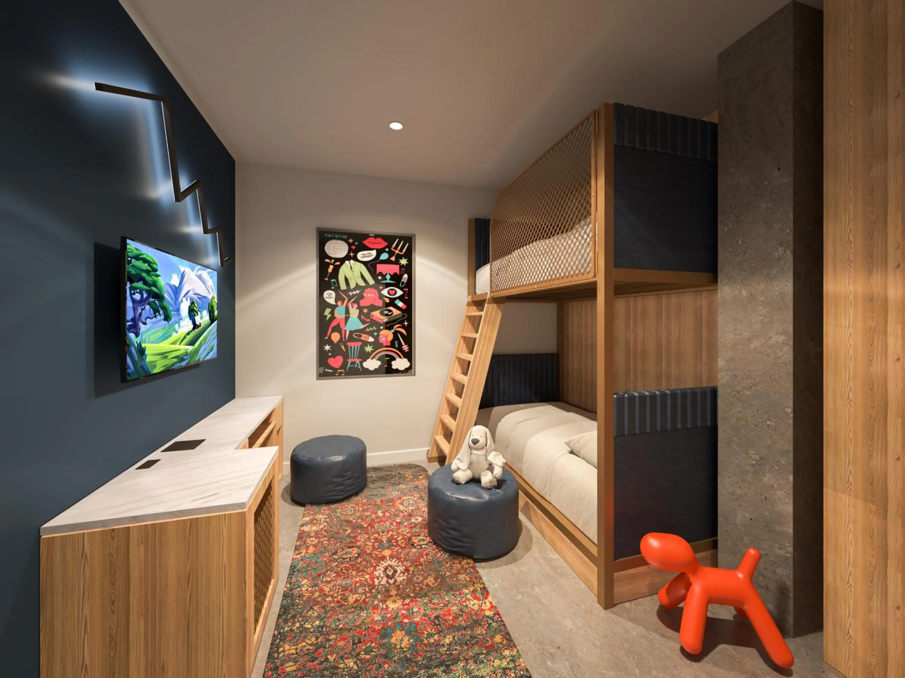 Bedroom in Hard Rock Hotel London Ontario