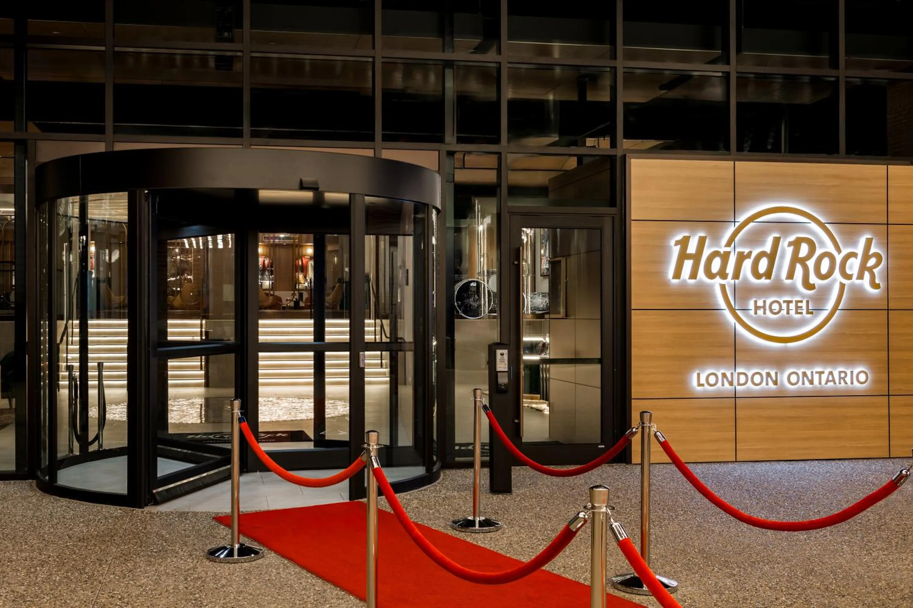 Property building in Hard Rock Hotel London Ontario