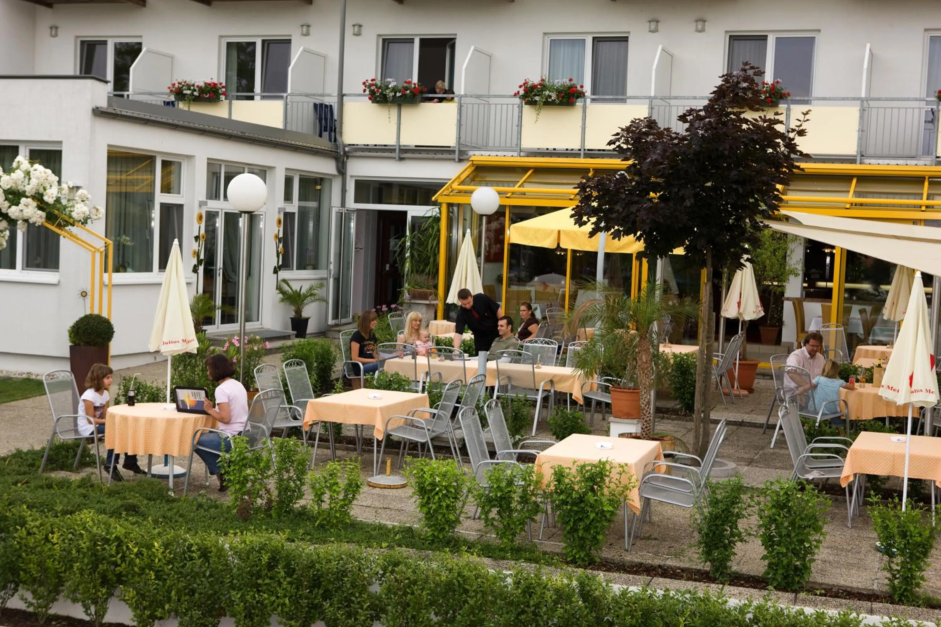 Bird's eye view in Hotel & Restaurant Seehof