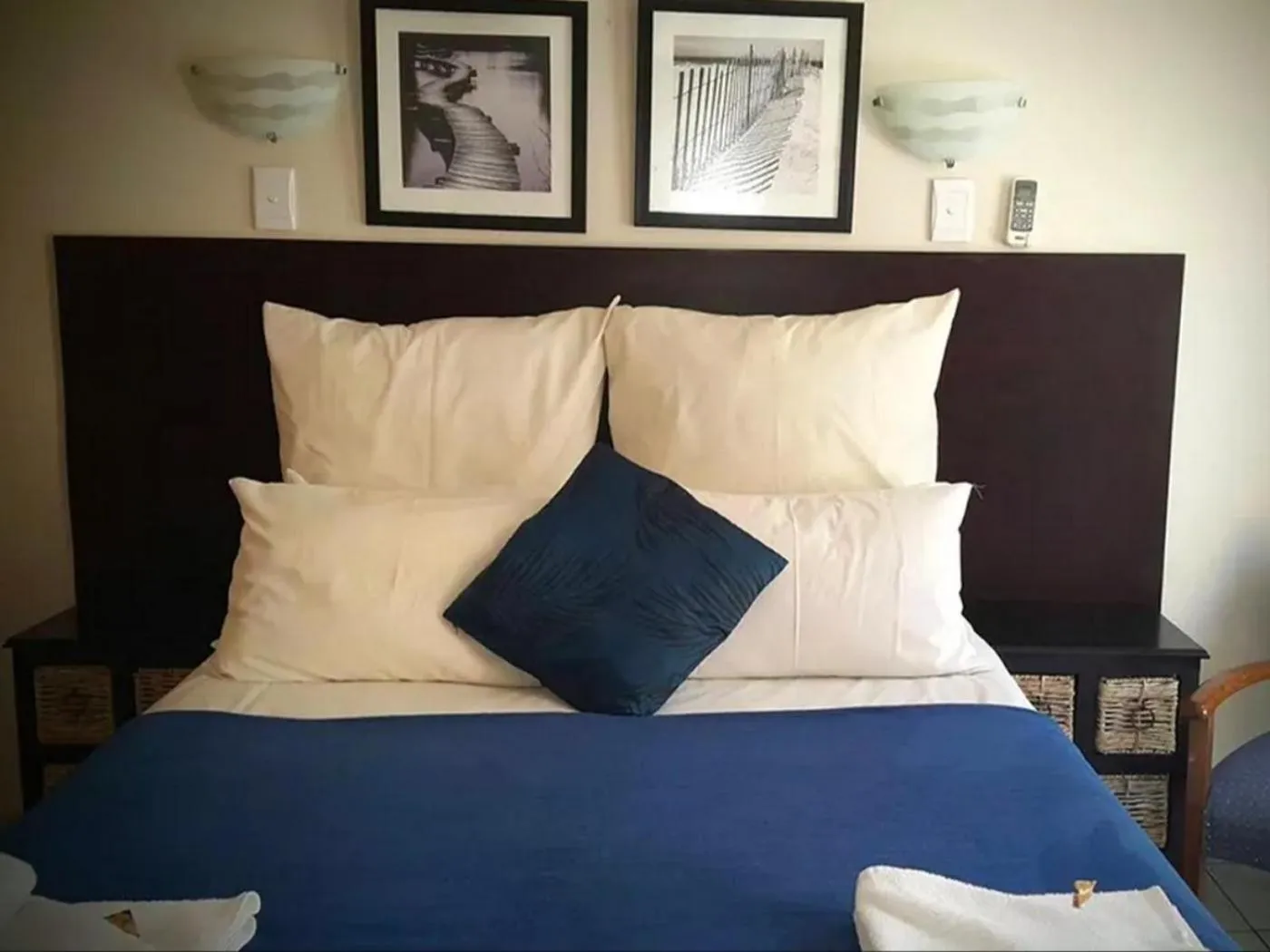 Bed in Gemstone Guest House