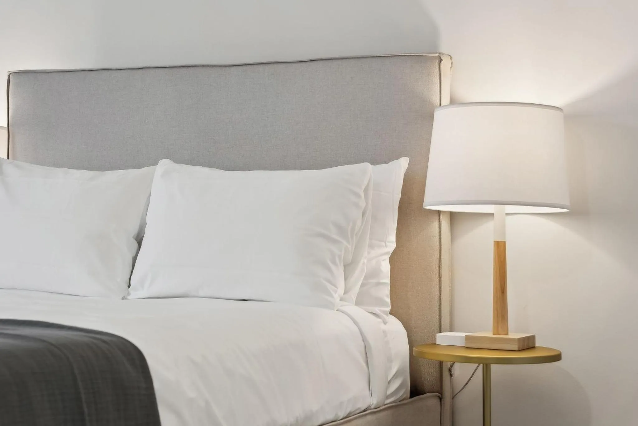 Bed in Placemakr Salt Lake City