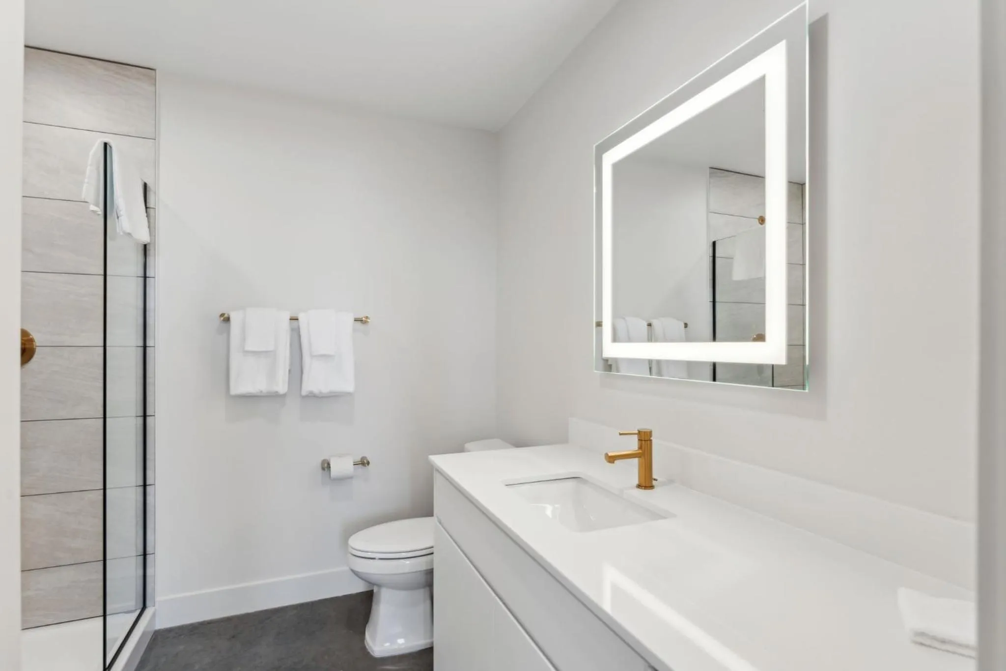 Bathroom in Placemakr Salt Lake City