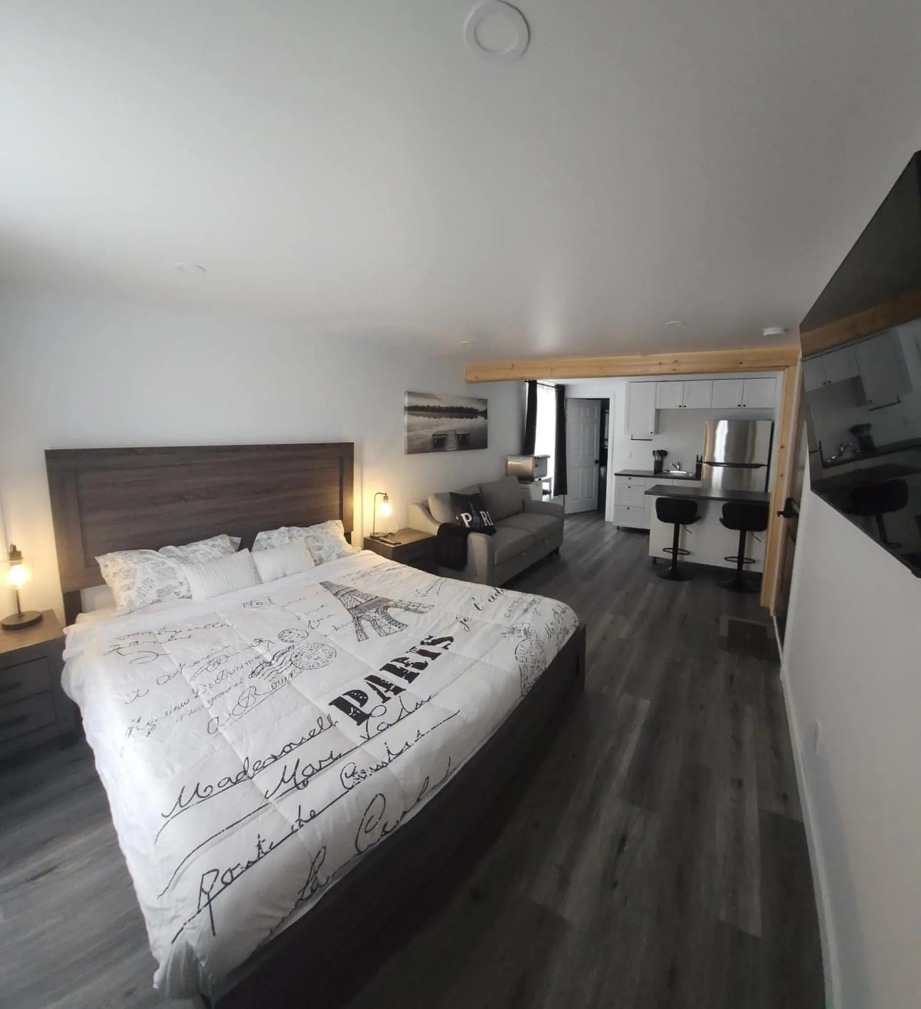 Bed in Auberge Le Cosy Amos