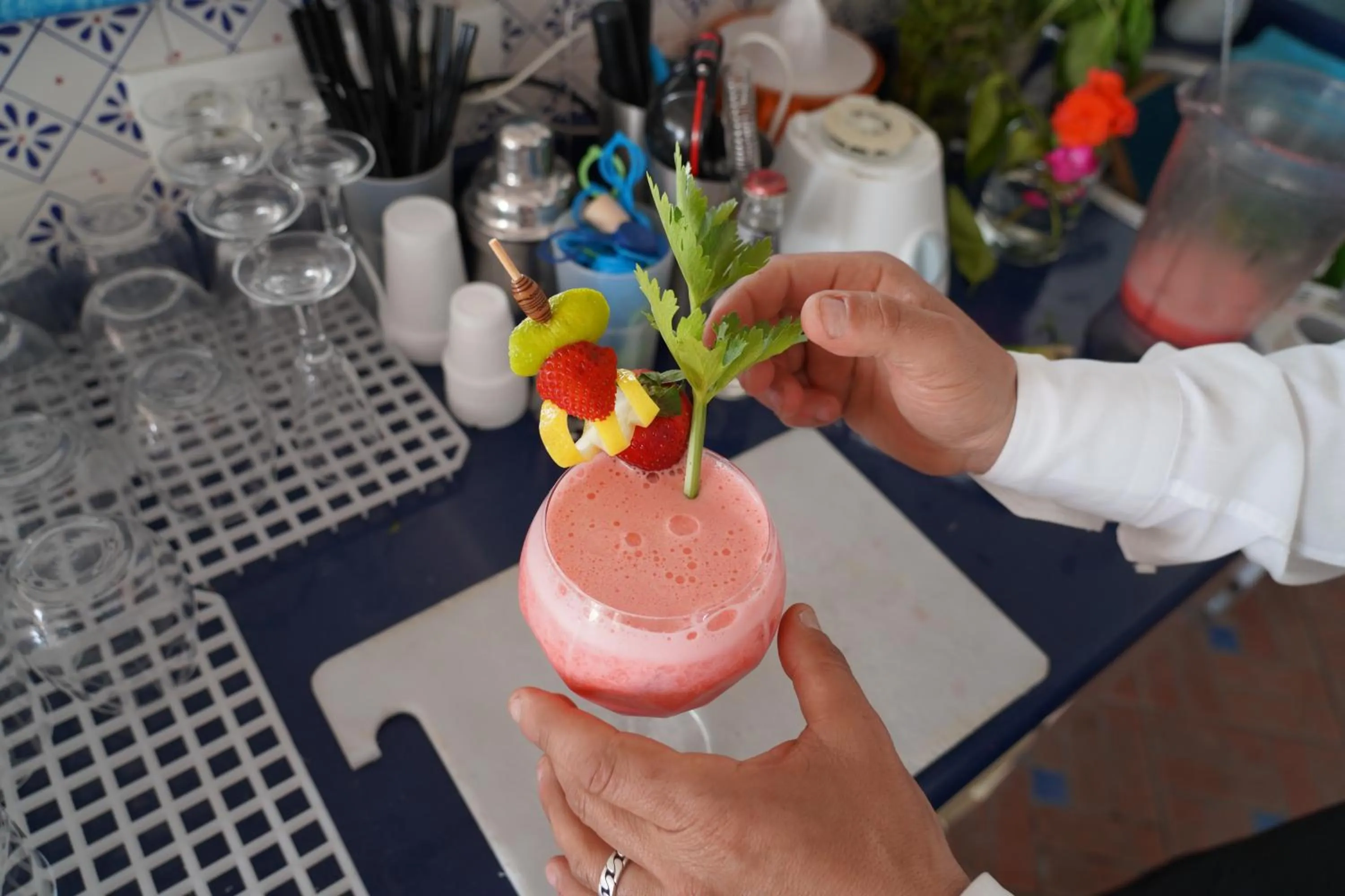 Lounge or bar in Hotel Albatros